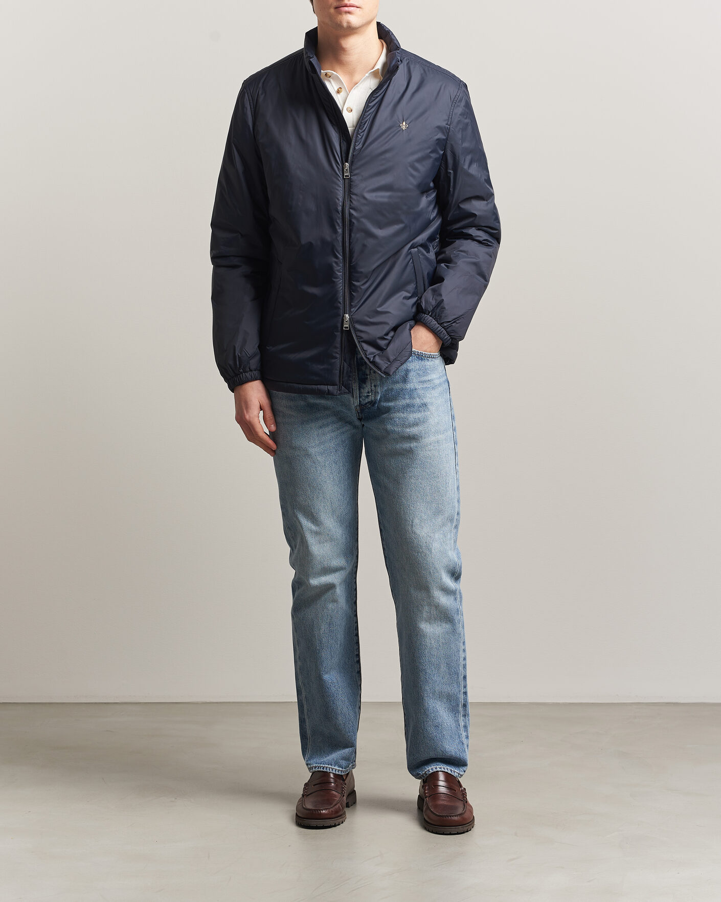 Homme | Manteaux Et Vestes | Morris | Bradley Padded Jacket Navy