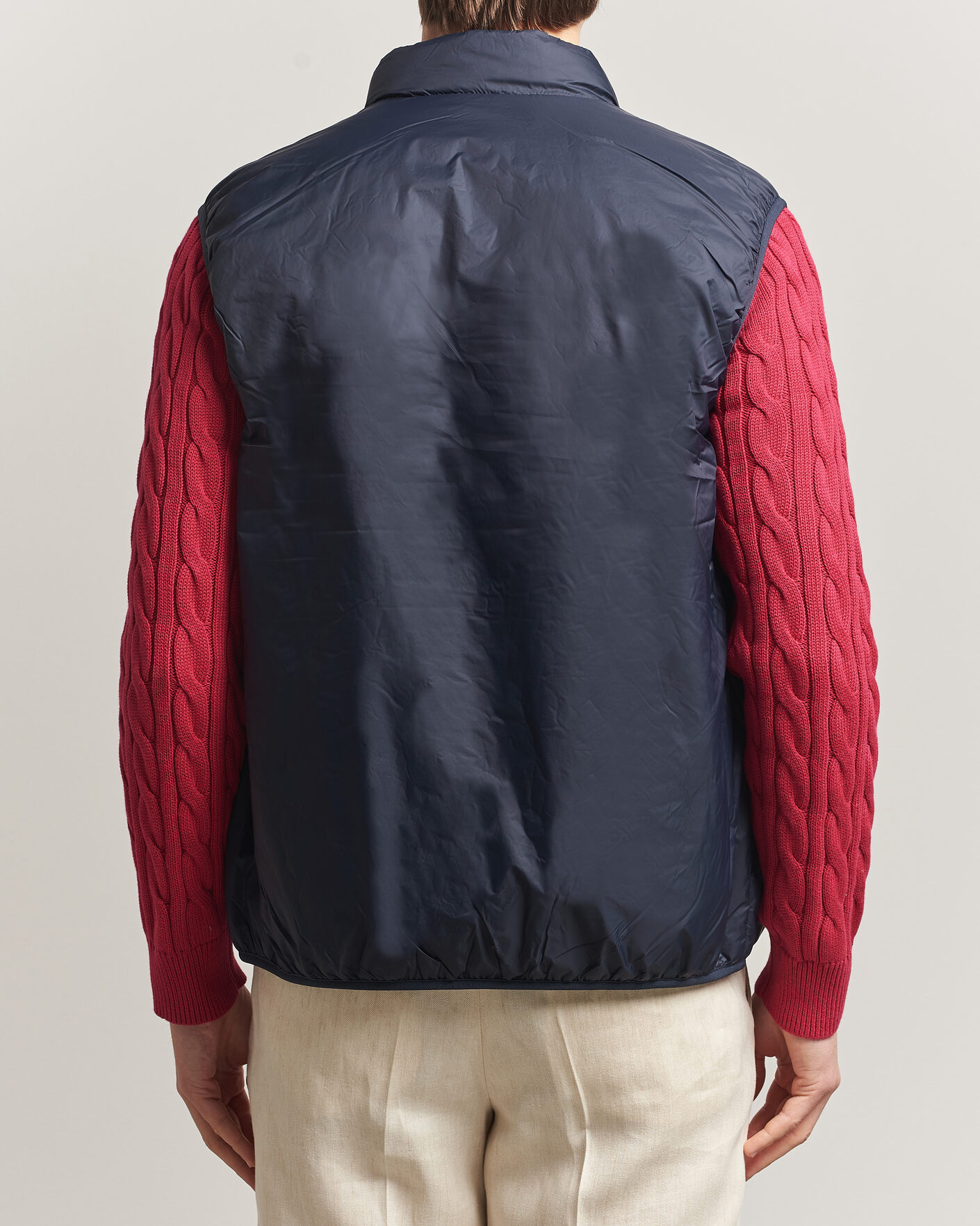 Homme | Gilets | Morris | Bradley Padded Vest Navy