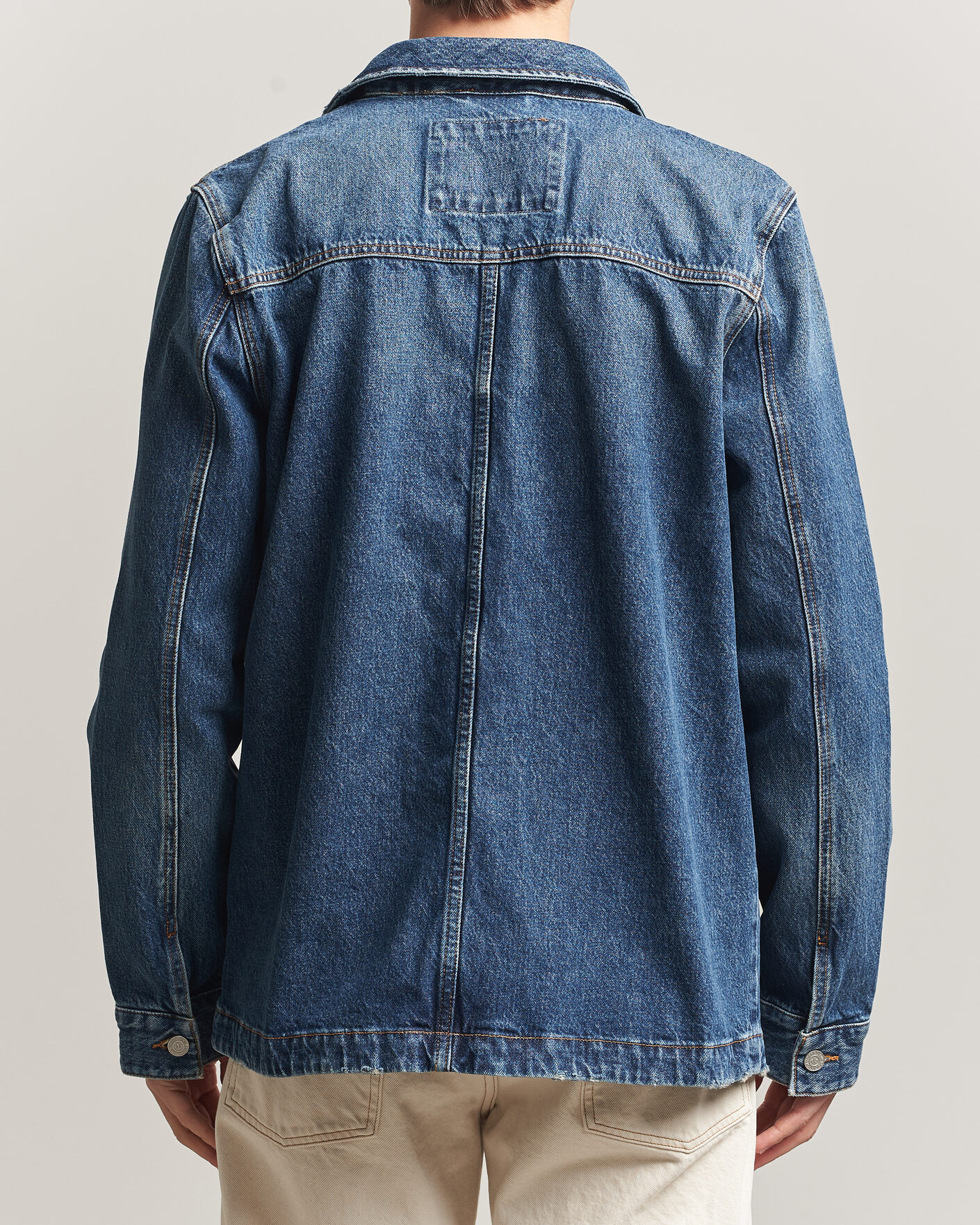 Homme | Manteaux Et Vestes | Morris | Denim Shirt Jacket Blue