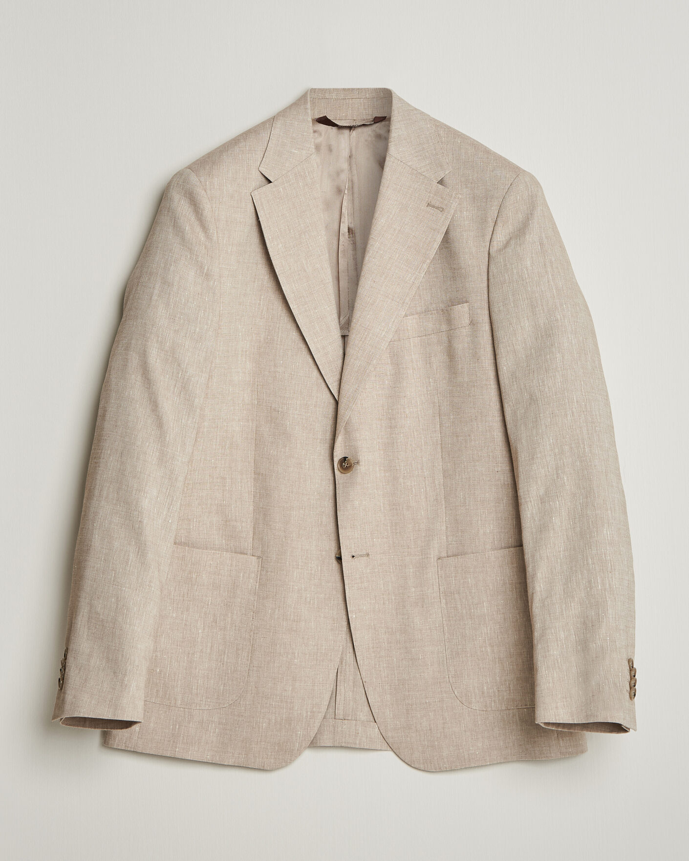 Homme | Blazers | Morris | Linen Suit Blazer Khaki