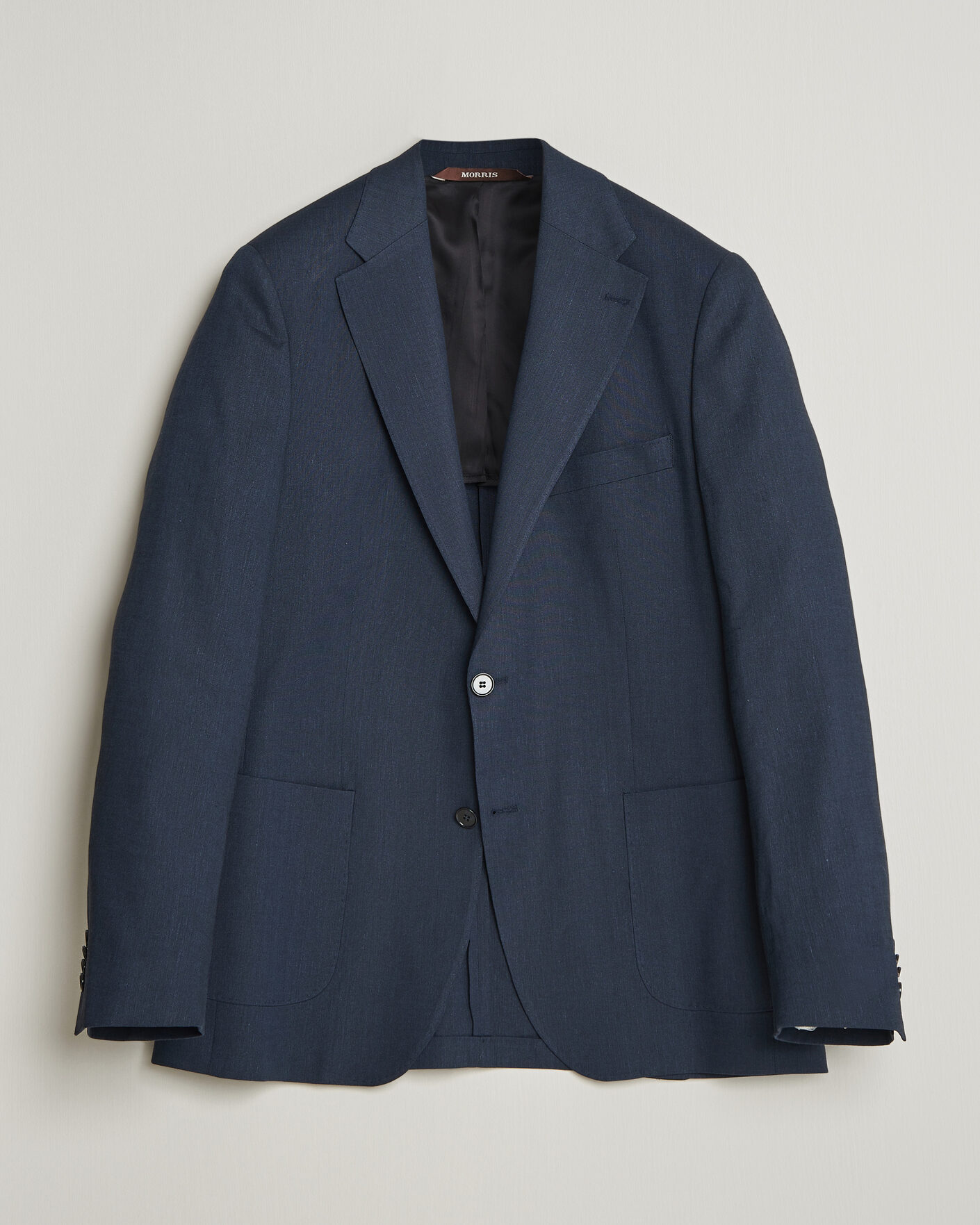 Homme | Blazers | Morris | Linen Suit Blazer Navy
