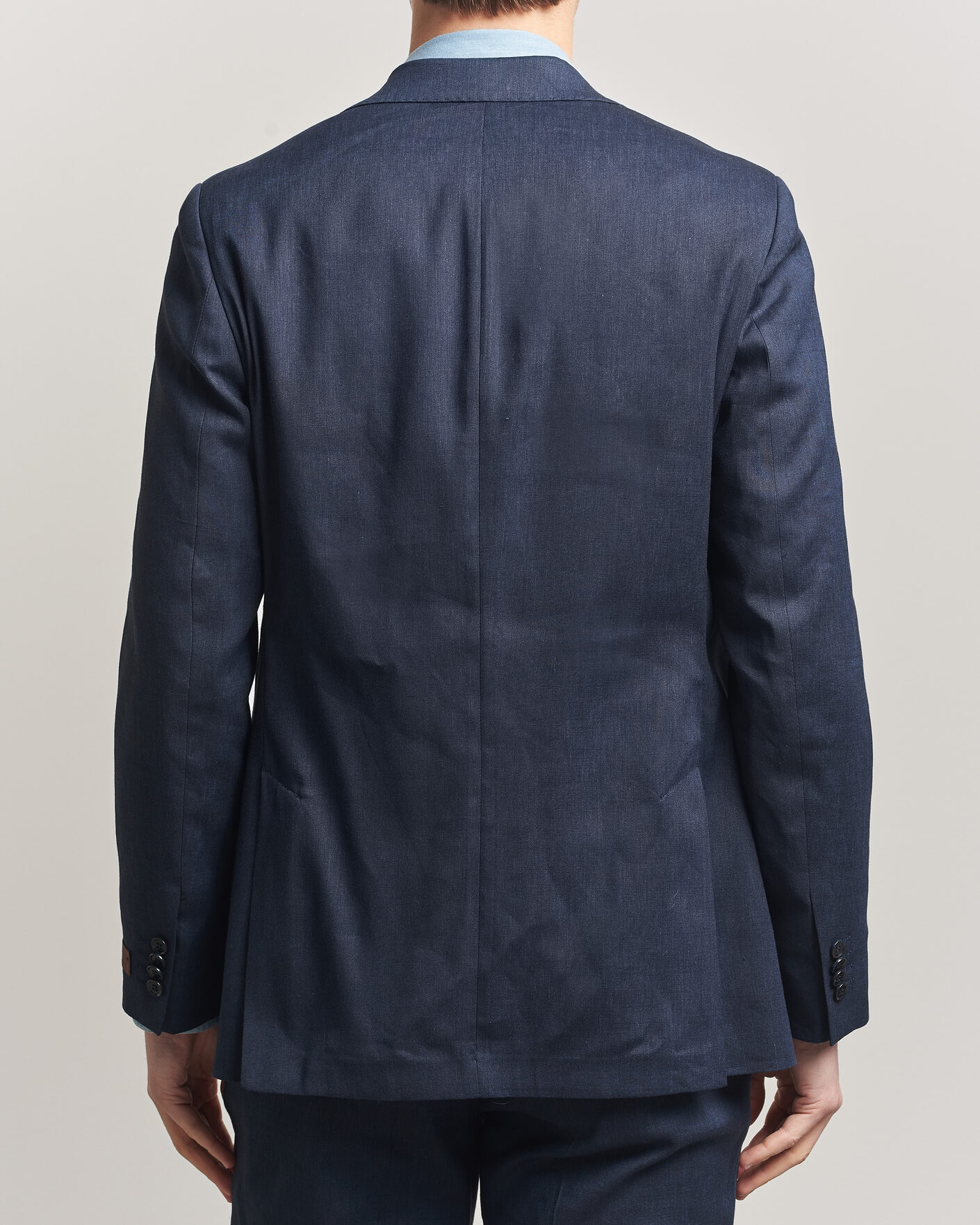 Homme | Blazers | Morris | Linen Suit Blazer Navy