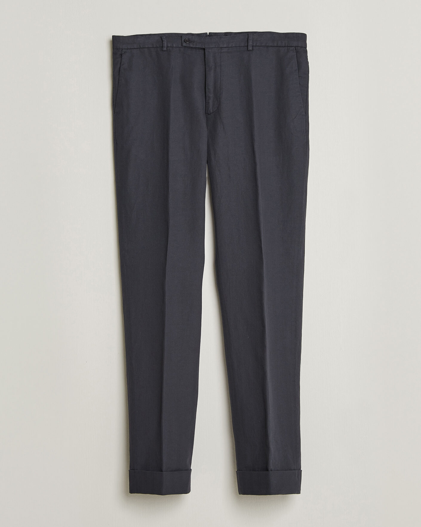 Homme | Pantalons | Morris | Jack Herringbone Cotton Trousers Blue