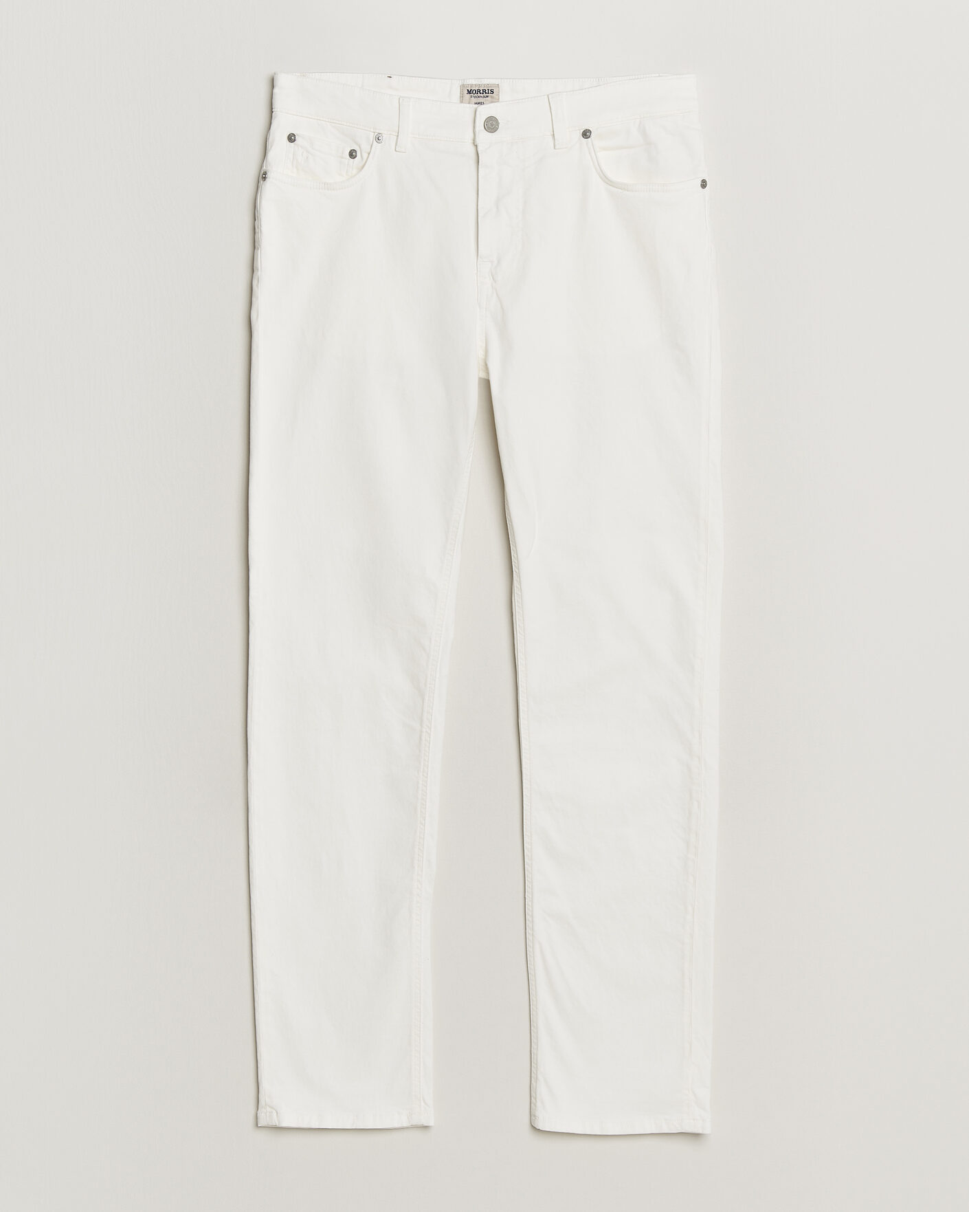 Homme | Pantalons | Morris | James Brushed 5-Pocket Jeans Off White