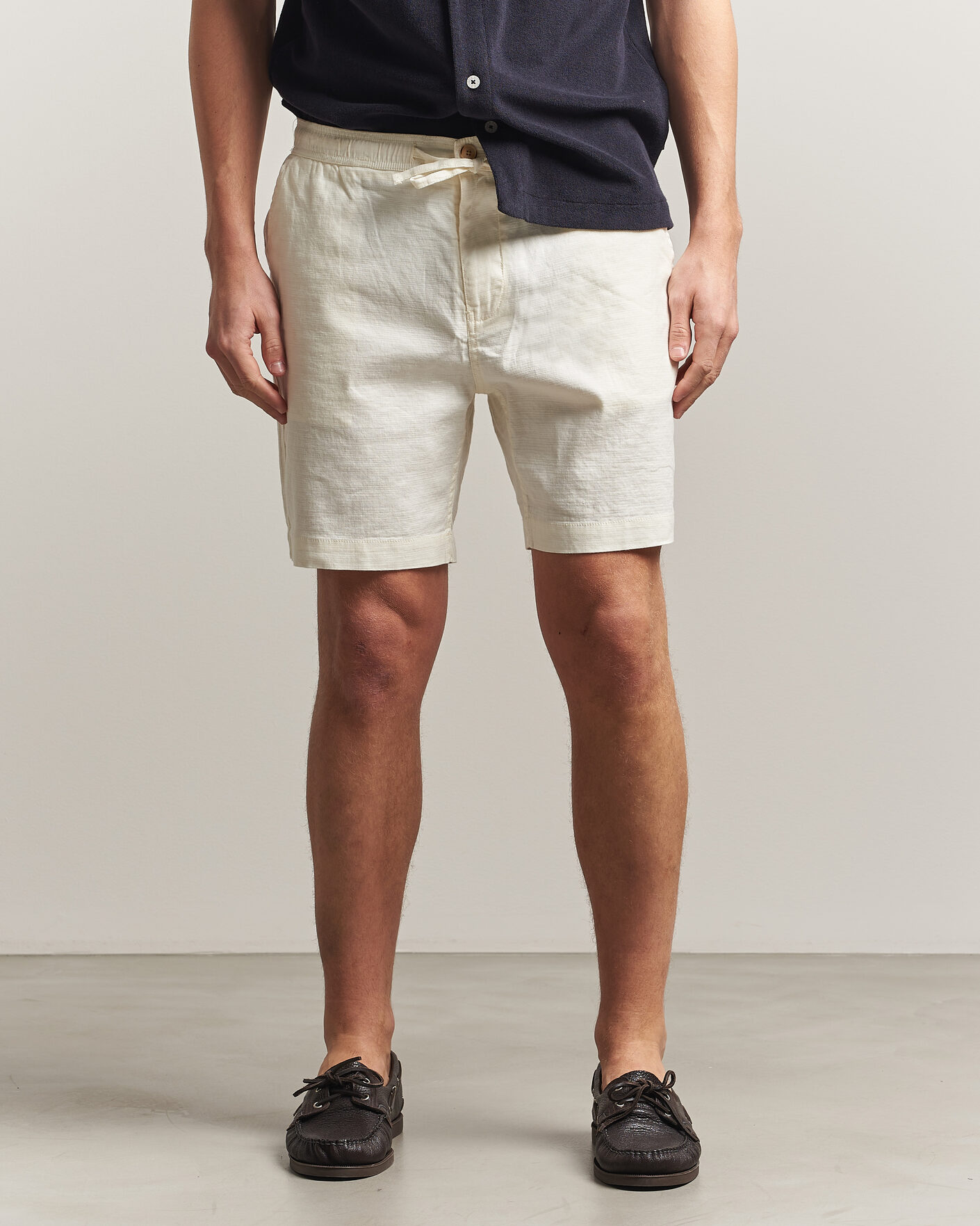 Homme | Shorts | Morris | Fenix Linen Shorts Off White