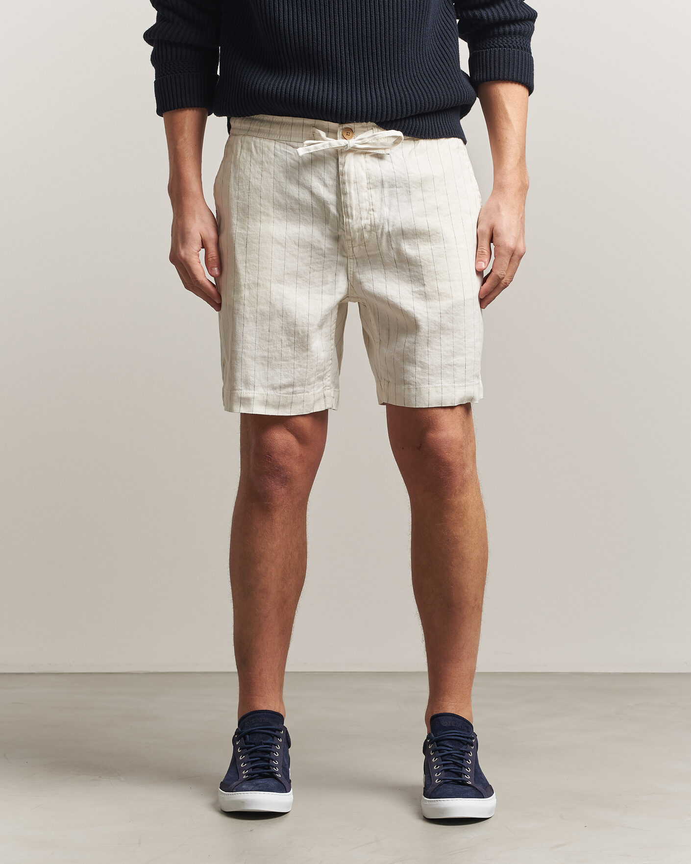 Homme | Shorts | Morris | Fenix Linen Shorts Beige