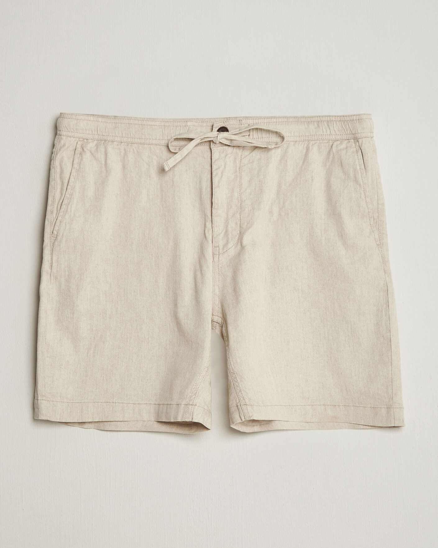 Homme | Shorts | Morris | Fenix Linen Shorts Khaki