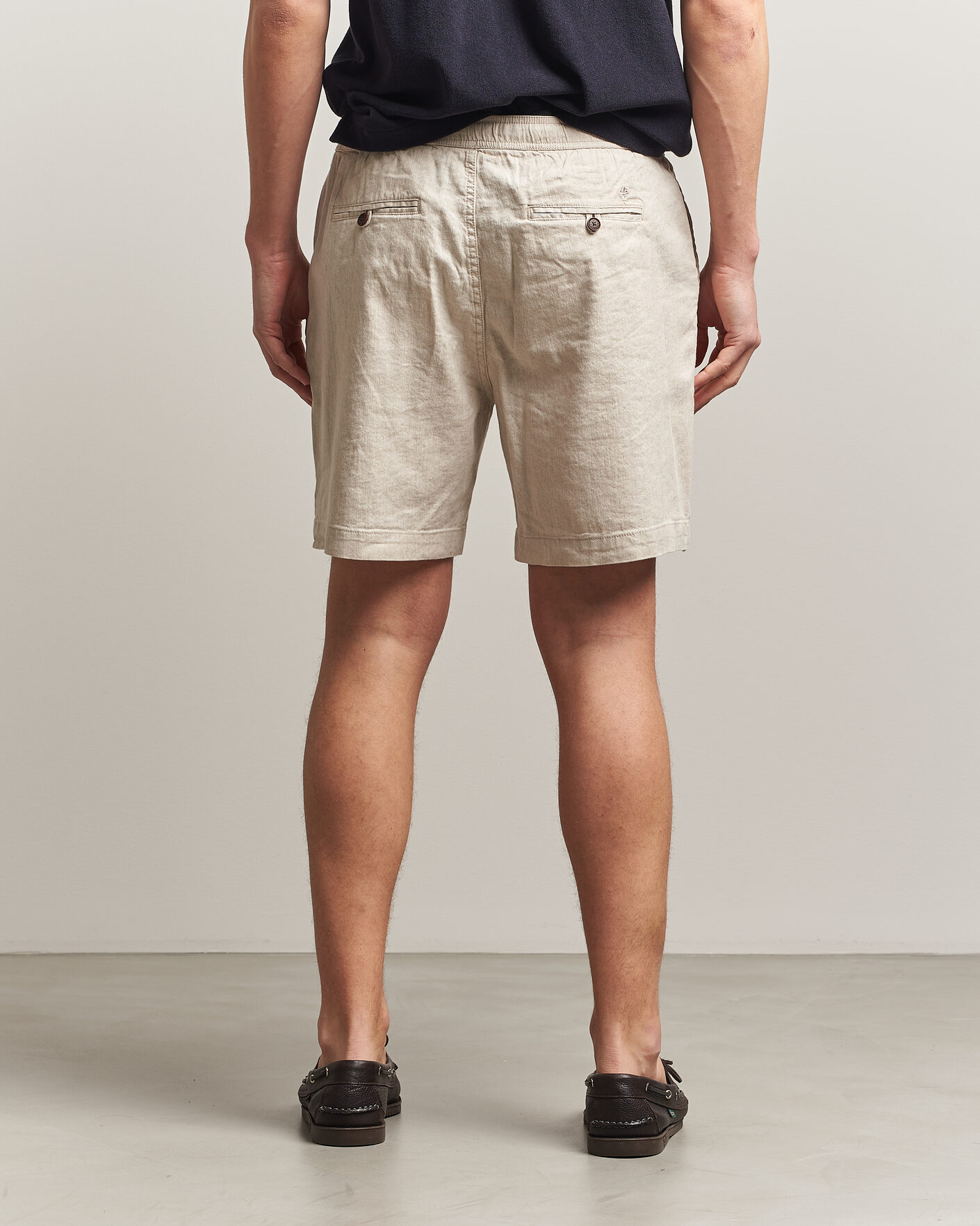 Homme | Shorts | Morris | Fenix Linen Shorts Khaki