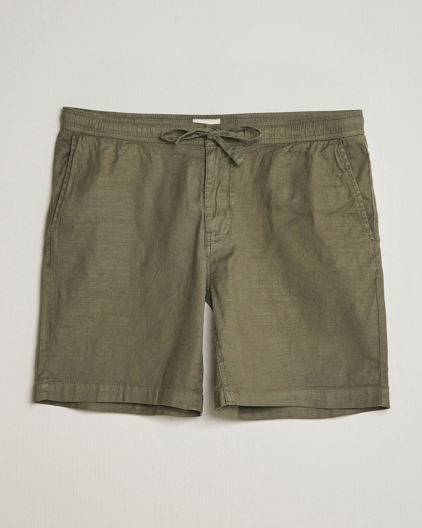 Homme | Shorts | Morris | Fenix Linen Shorts Olive