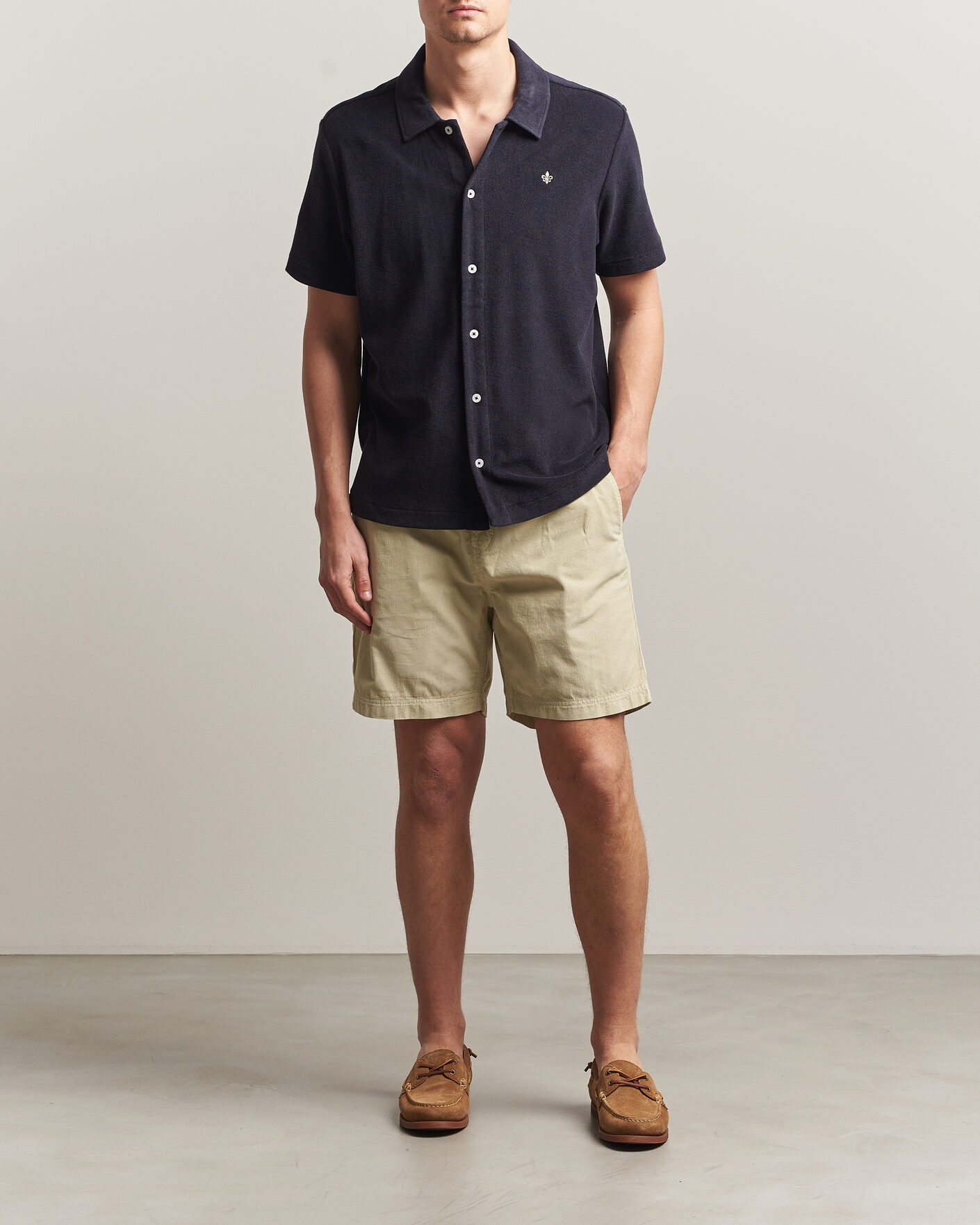 Homme | Shorts | Morris | Fenix Summer Cord Shorts Khaki
