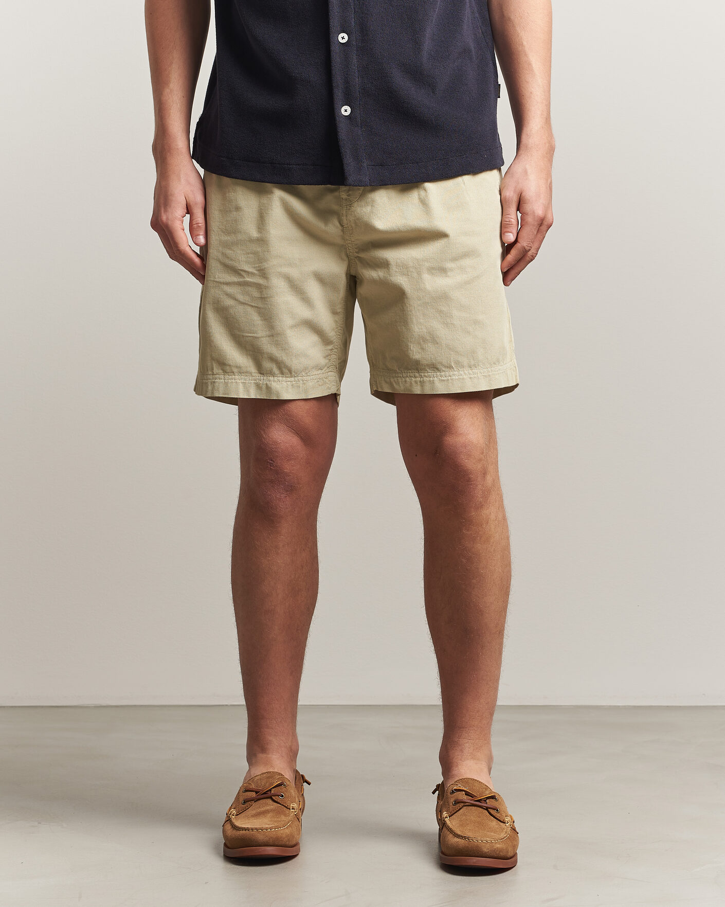 Homme | Shorts | Morris | Fenix Summer Cord Shorts Khaki
