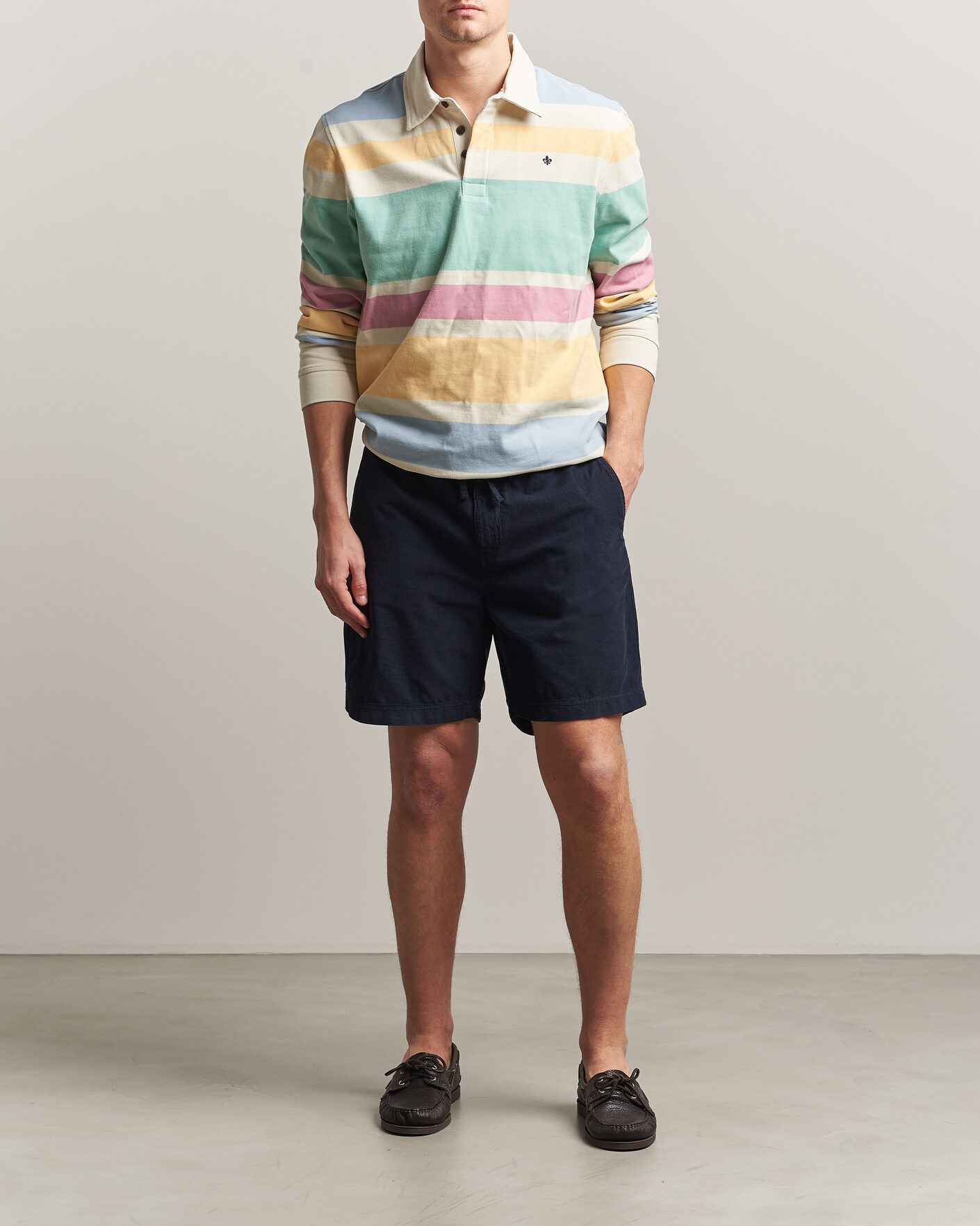Homme | Shorts | Morris | Fenix Summer Cord Shorts Dark Blue