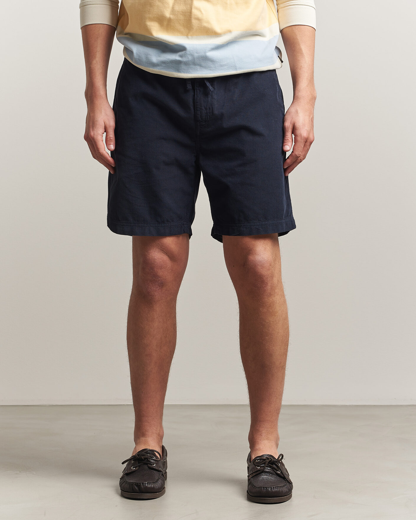 Homme | Shorts | Morris | Fenix Summer Cord Shorts Dark Blue