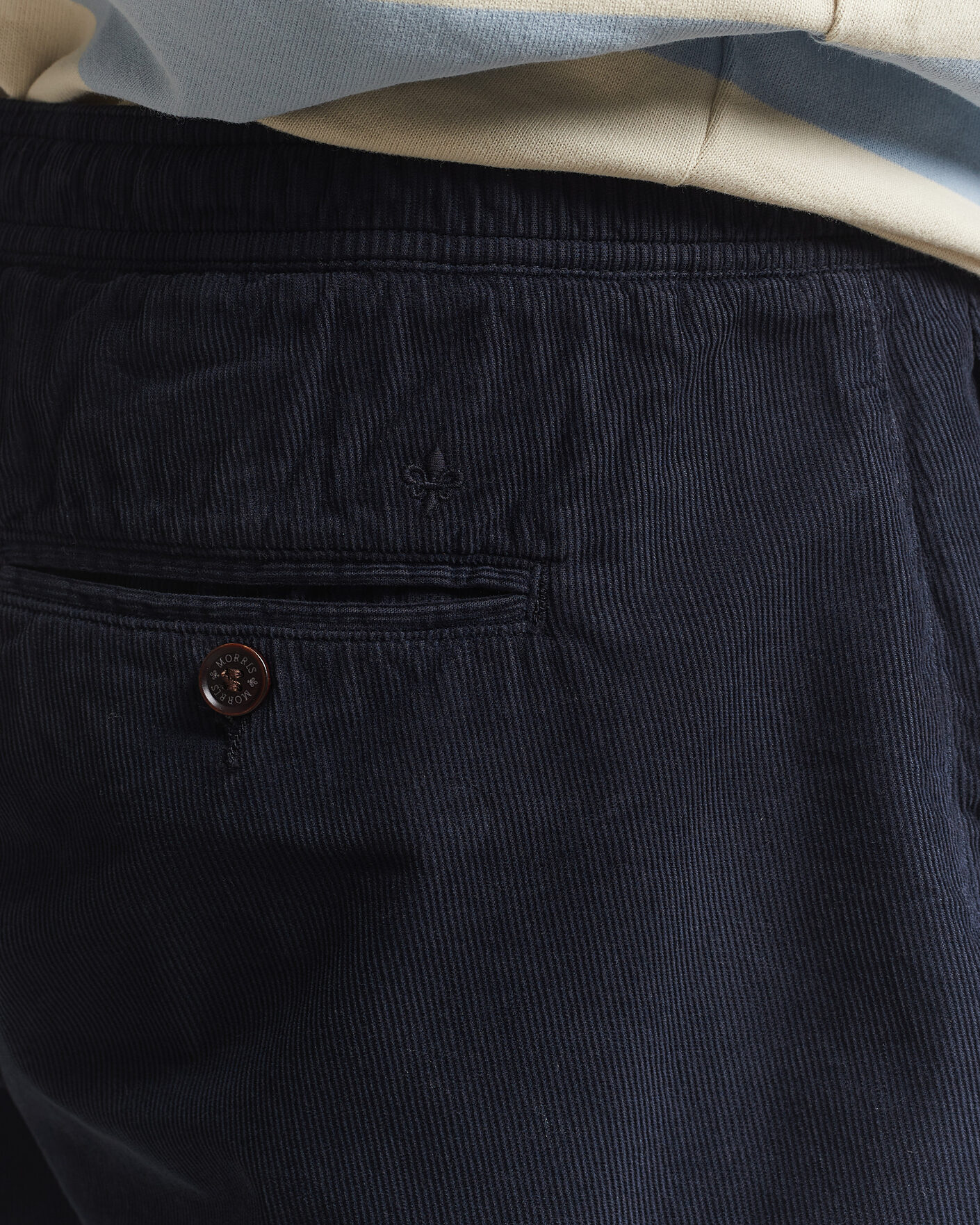 Homme | Shorts | Morris | Fenix Summer Cord Shorts Dark Blue