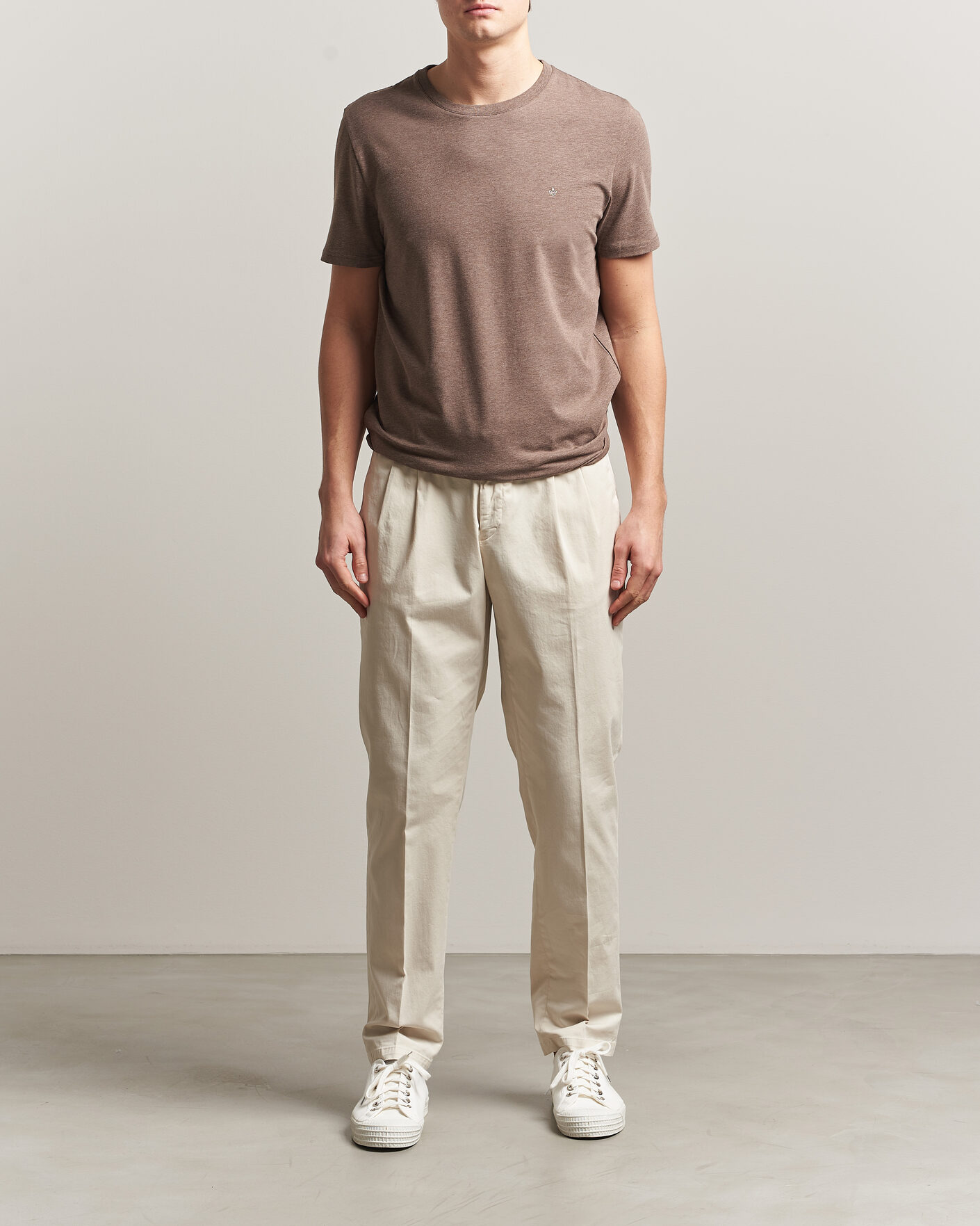 Homme | T-shirts | Morris | James T-Shirt Brown