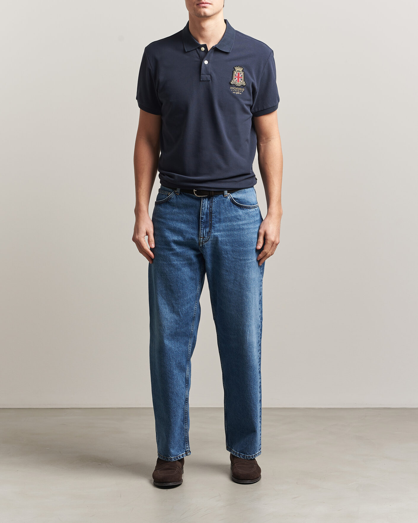 Homme | Polos | Morris | Barton Pique Navy