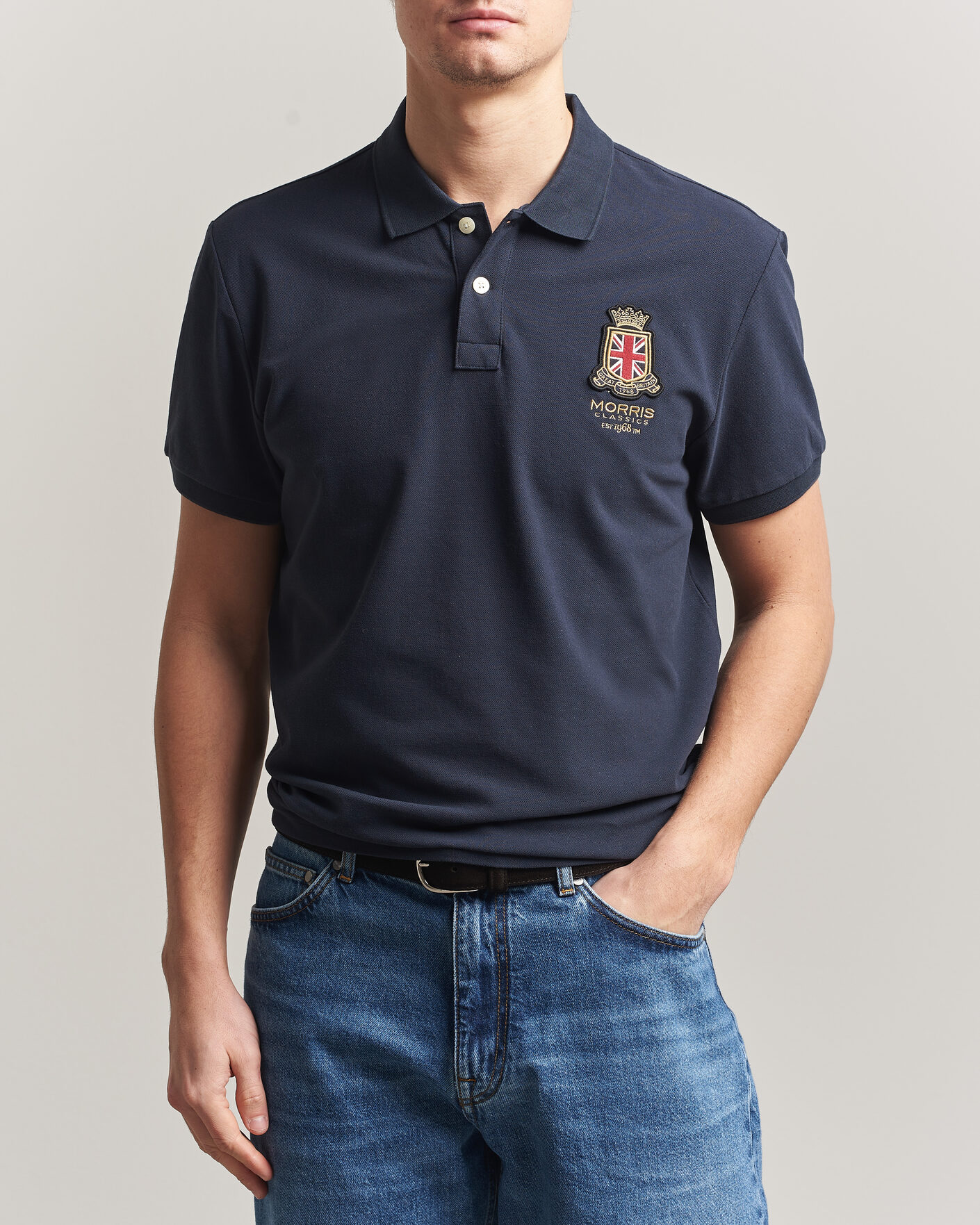 Homme | Polos | Morris | Barton Pique Navy