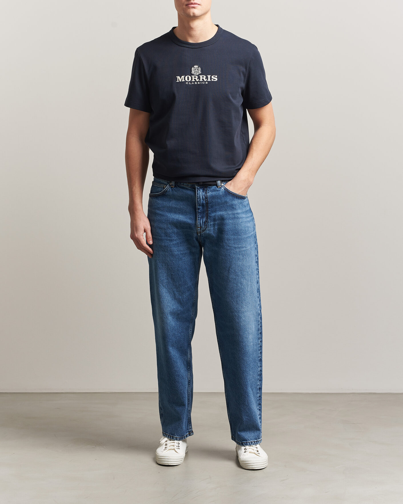 Homme | T-shirts | Morris | Brian T-Shirt Navy