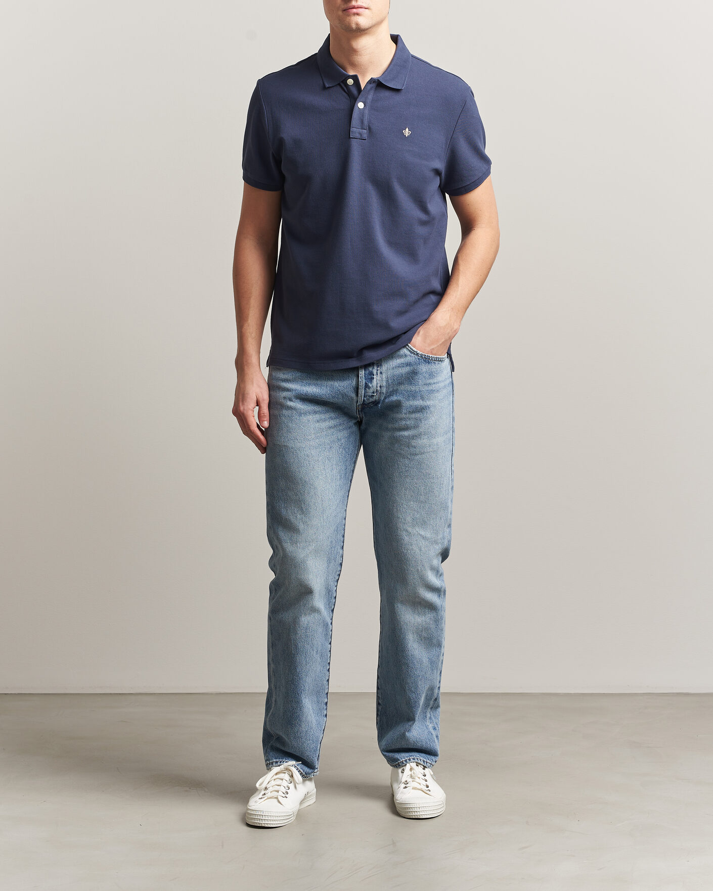 Homme | Polos | Morris | New Pique Dark Blue