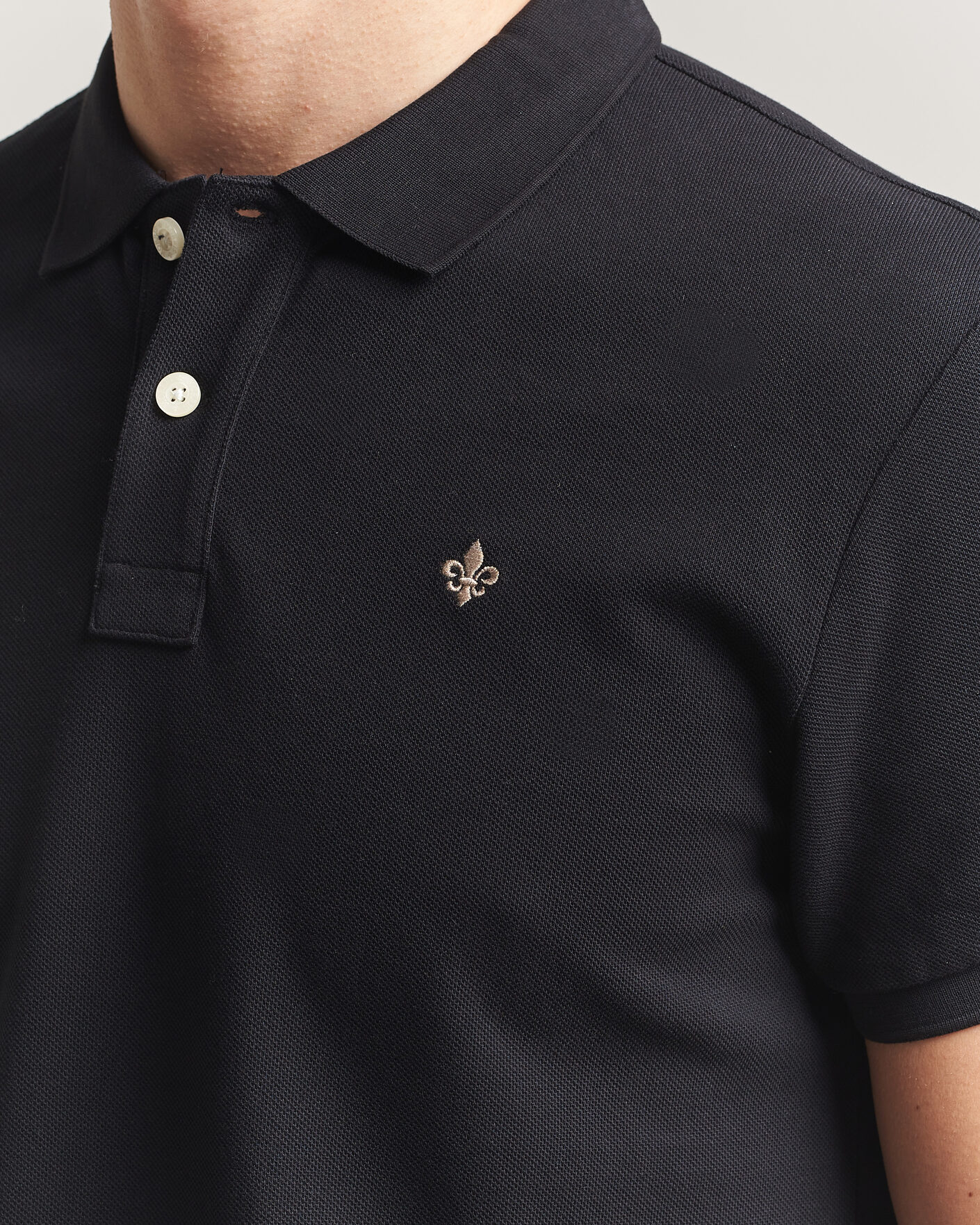 Homme | Polos | Morris | New Pique Black