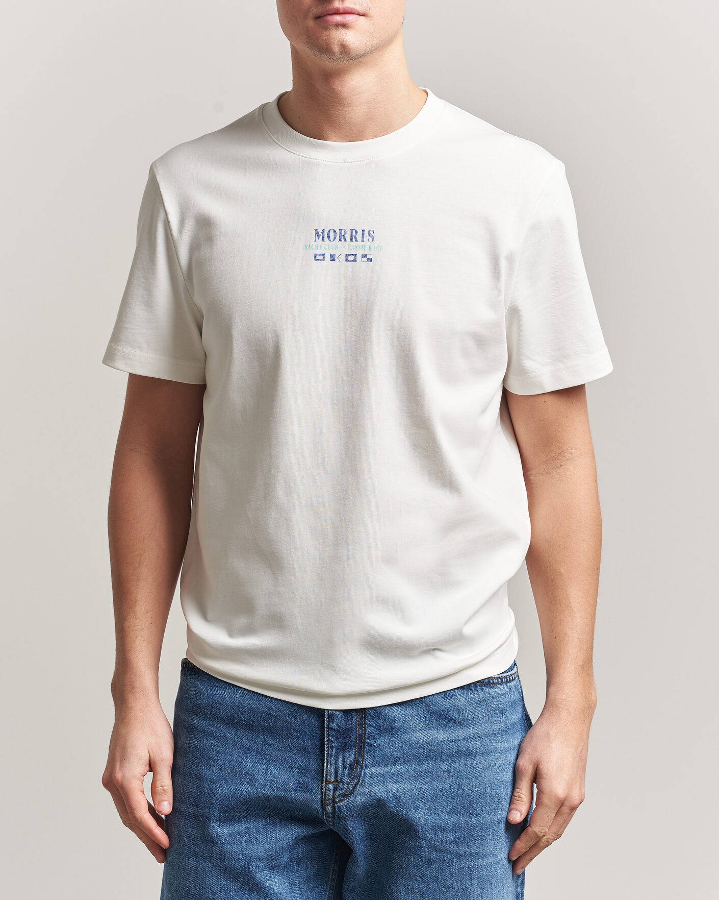 Homme | T-shirts | Morris | Nevile T-Shirt White