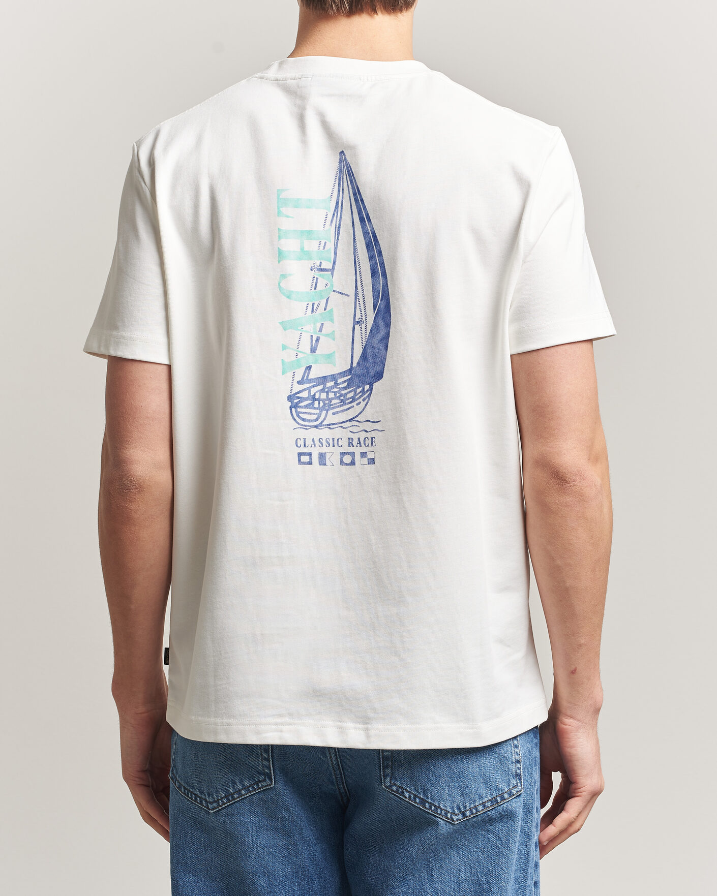 Homme | T-shirts | Morris | Nevile T-Shirt White