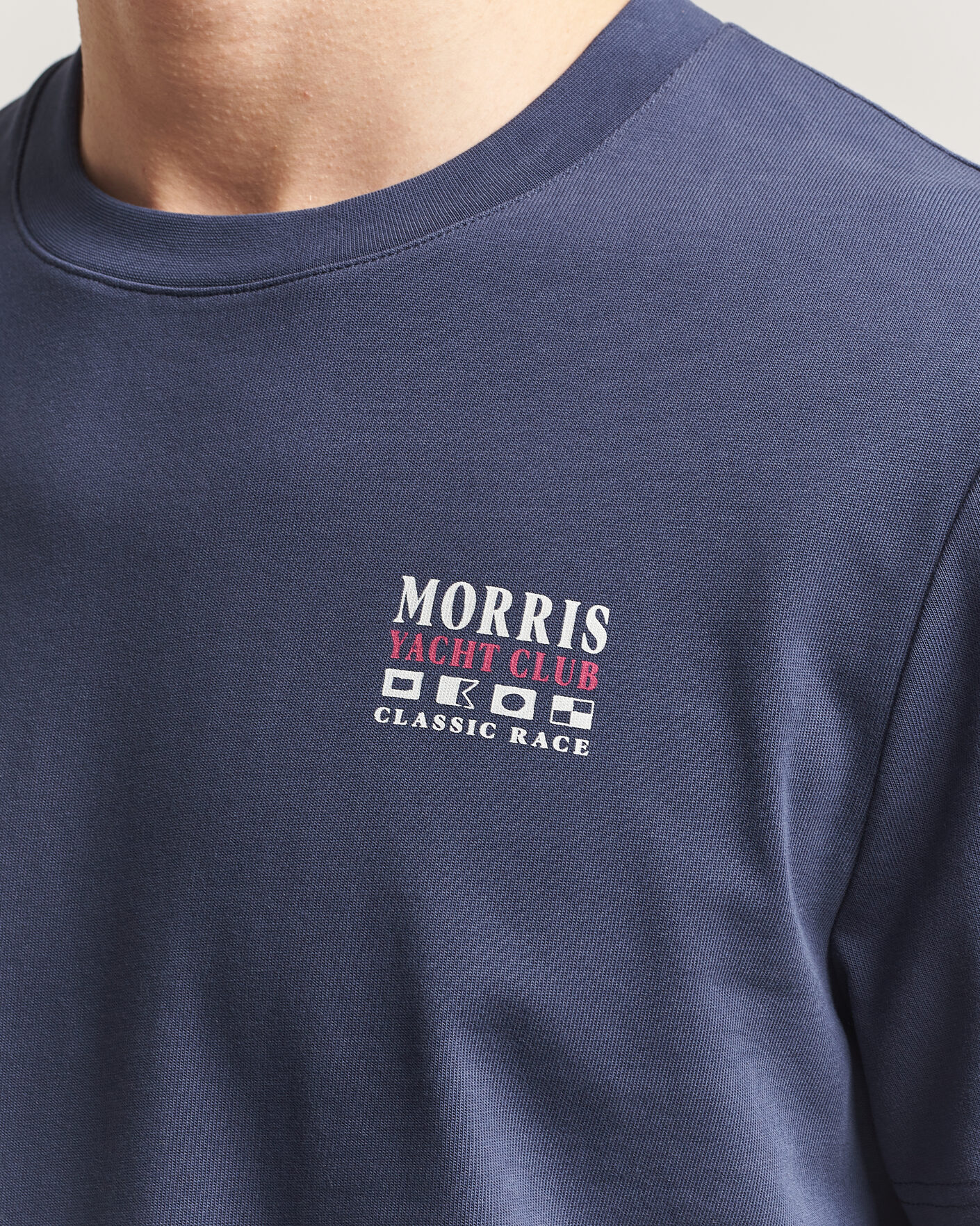 Homme | T-shirts | Morris | Nevile T-Shirt Navy