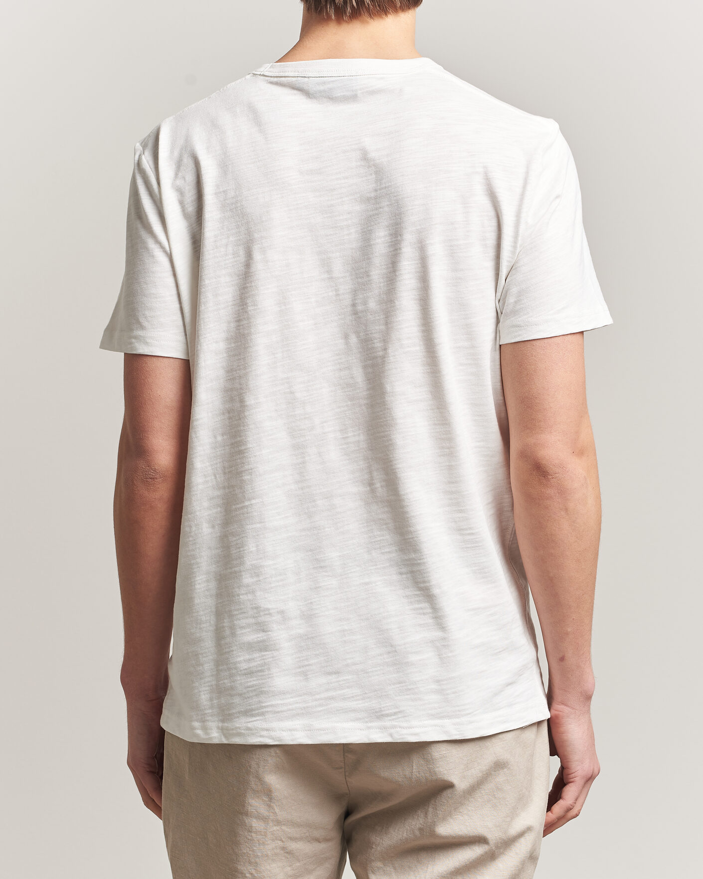 Homme | T-shirts | Morris | Watson Slub T-Shirt Off White
