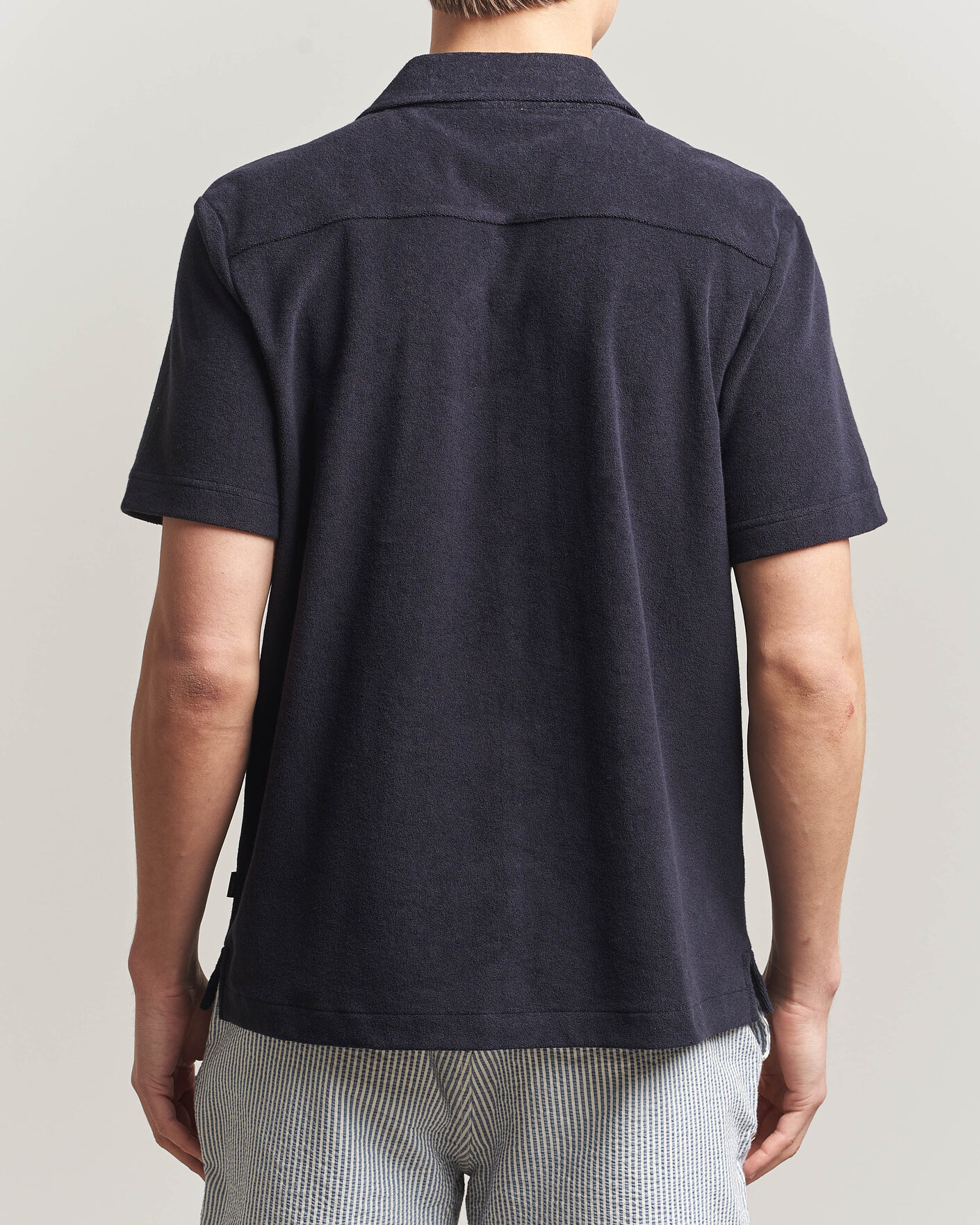 Homme | Polos | Morris | Lily Terry Shirt Navy