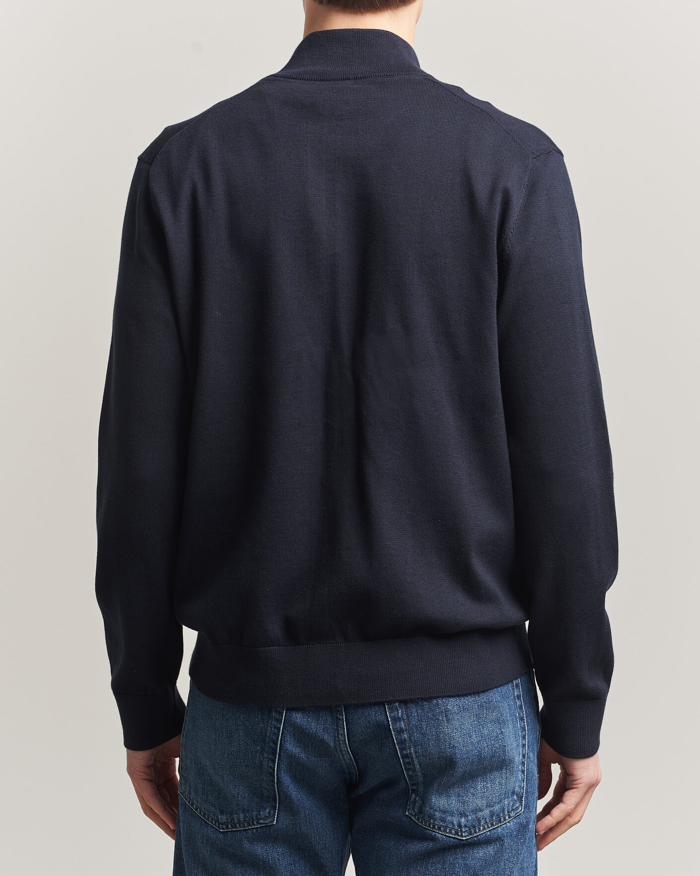 Homme | Pulls Et Tricots | Morris | Riley Zip Cardigan Navy