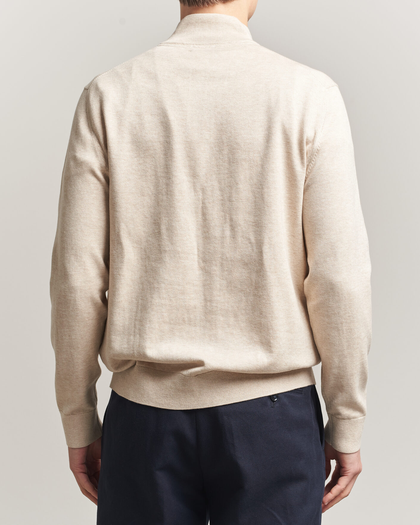 Homme | Pulls Et Tricots | Morris | Riley Half-Zip Khaki