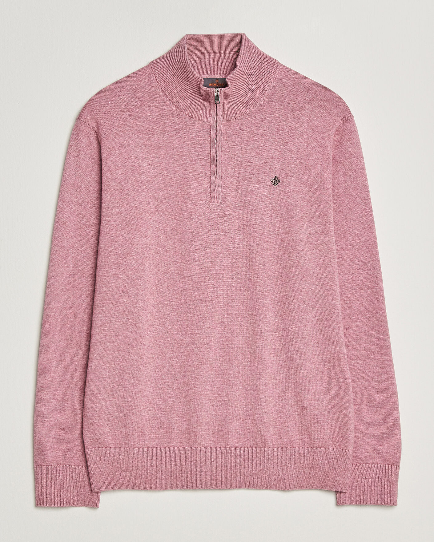 Homme | Pulls Et Tricots | Morris | Riley Half-Zip Pink