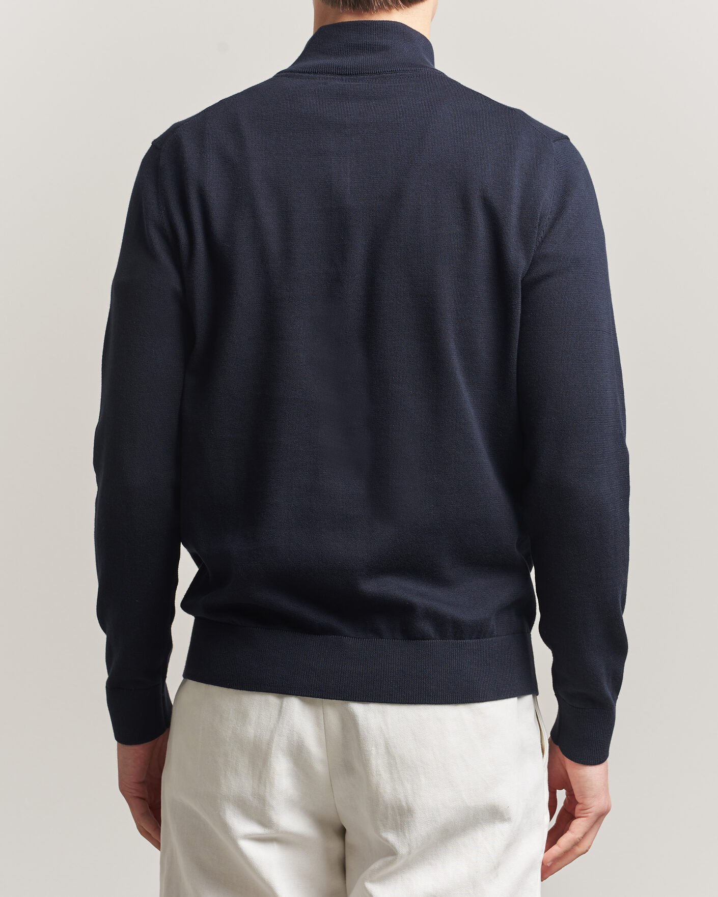 Homme | Pulls Et Tricots | Morris | Riley Half-Zip Navy
