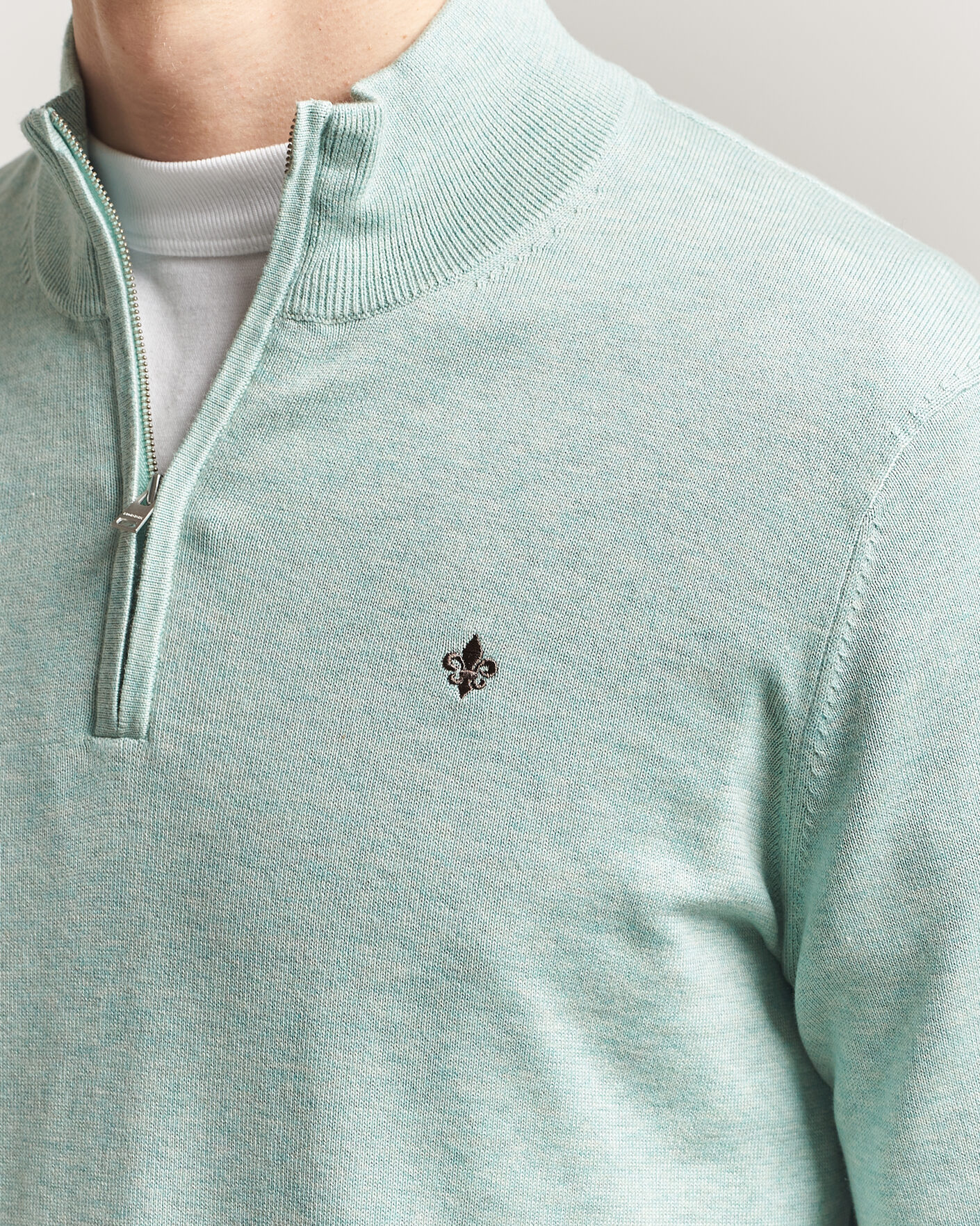 Homme | Pulls Et Tricots | Morris | Riley Half-Zip Green
