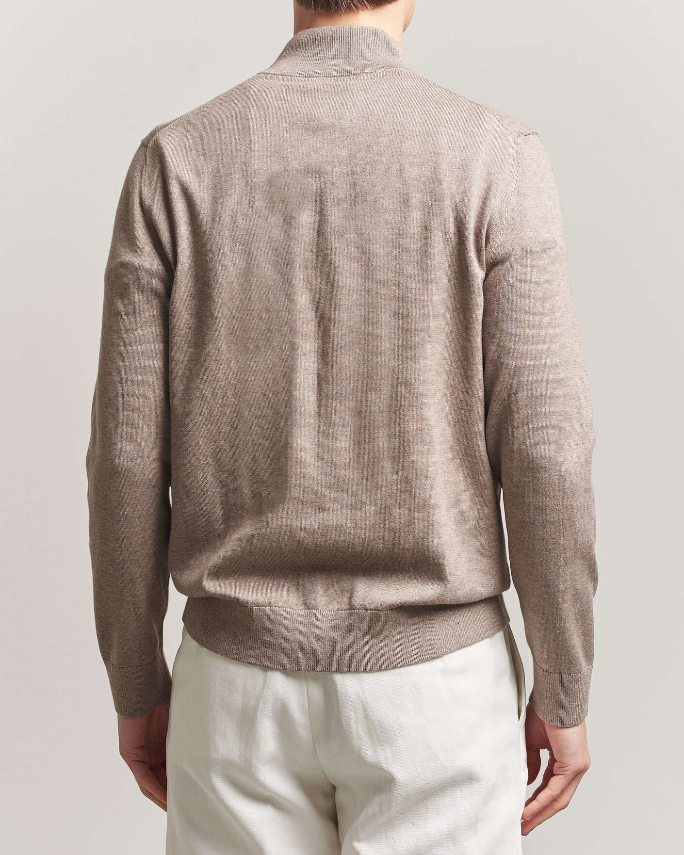 Homme | Pulls Et Tricots | Morris | Riley Half-Zip Brown