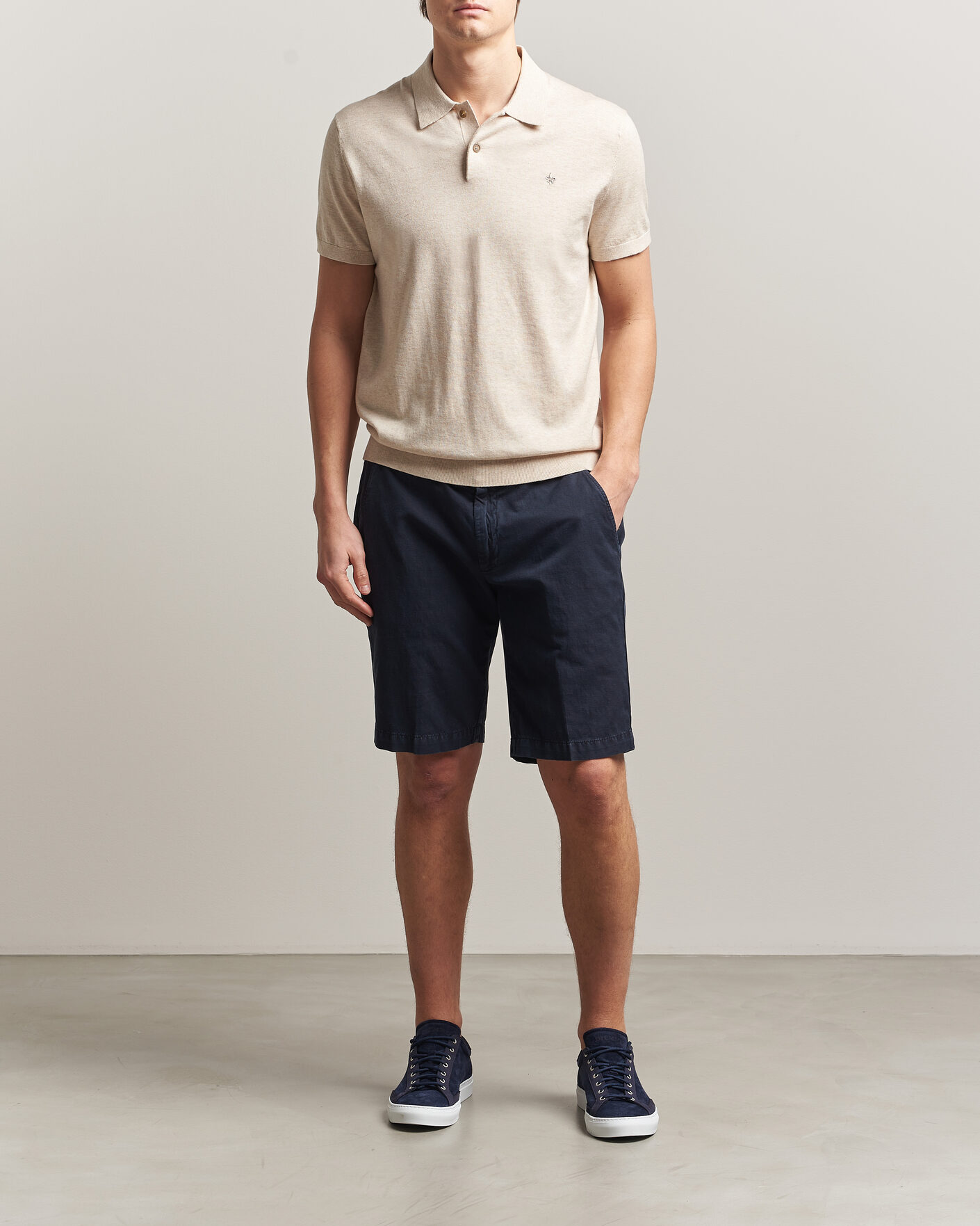 Homme | Polos | Morris | Riley Short Sleeve Polo Khaki