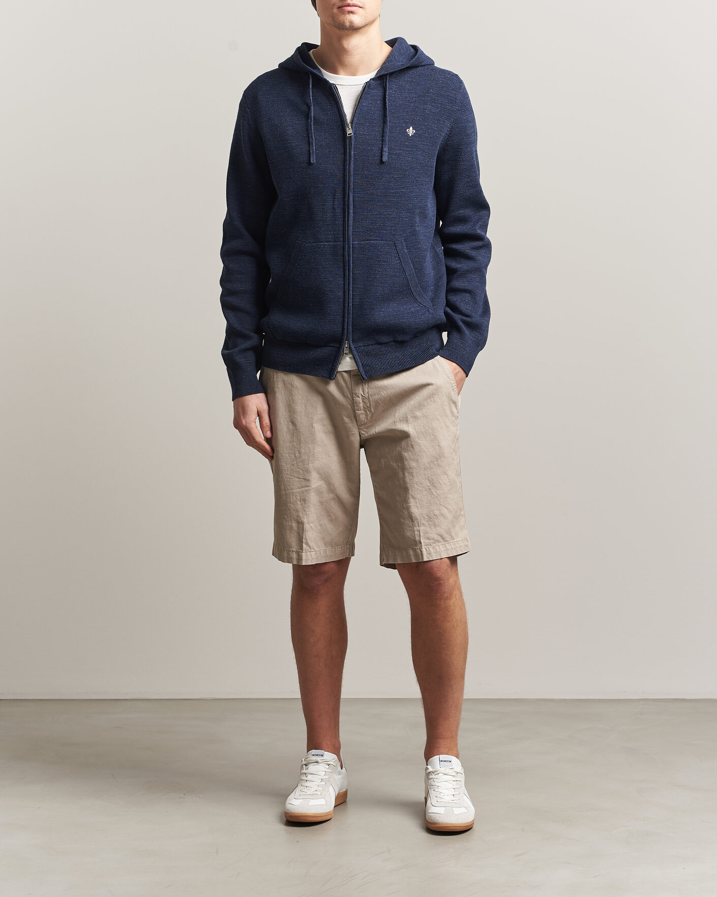 Homme | Pulls Et Tricots | Morris | Randall Full-Zip Hoodie Navy
