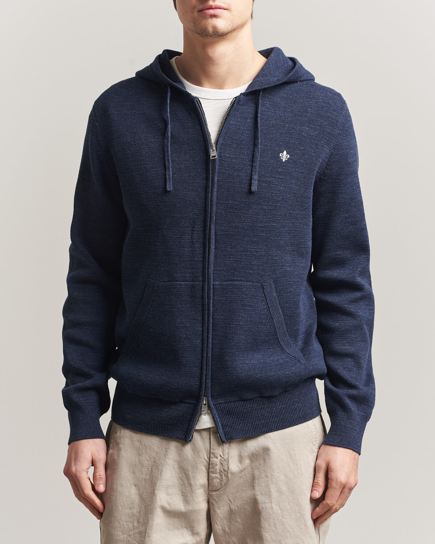 Homme | Pulls Et Tricots | Morris | Randall Full-Zip Hoodie Navy