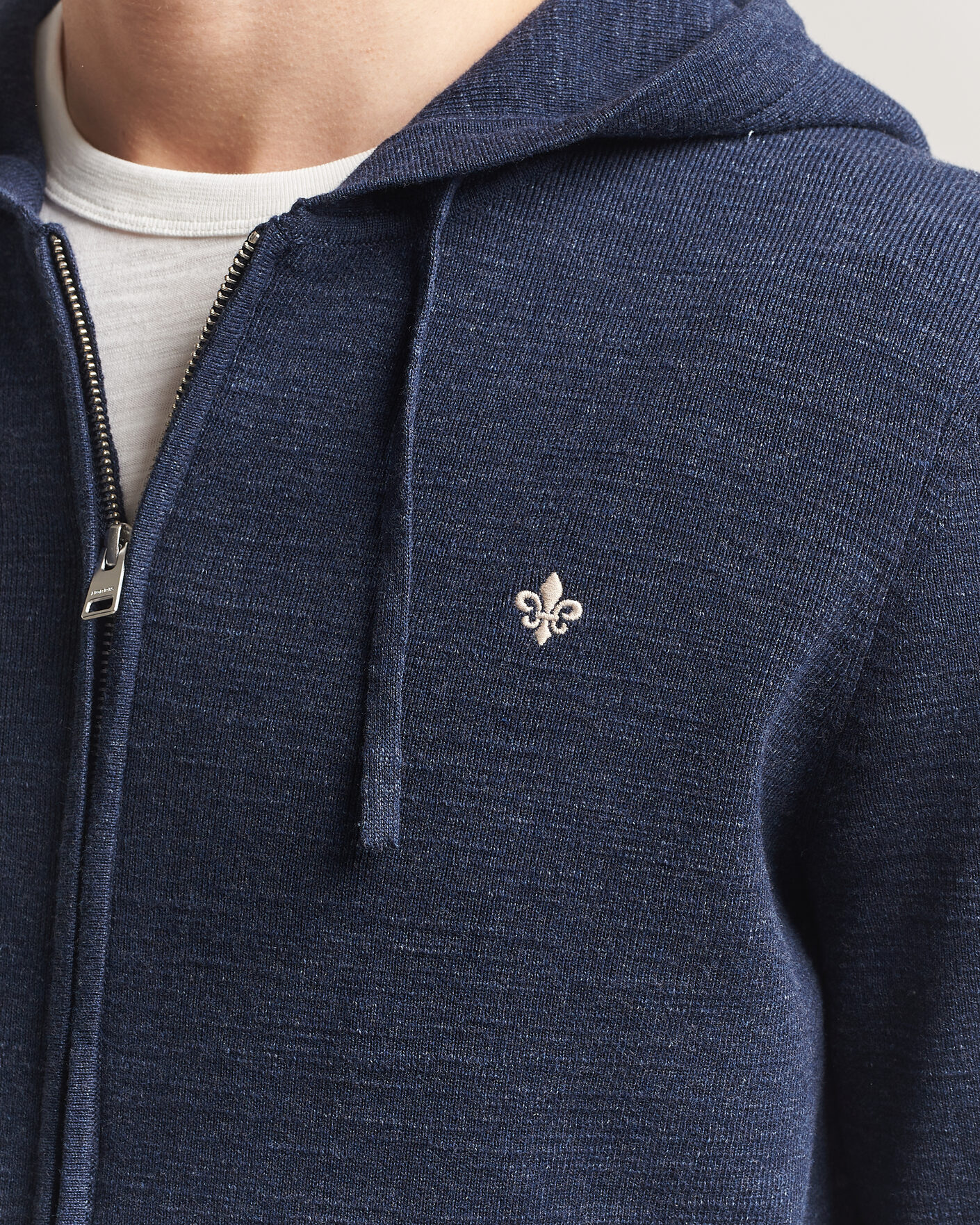 Homme | Pulls Et Tricots | Morris | Randall Full-Zip Hoodie Navy