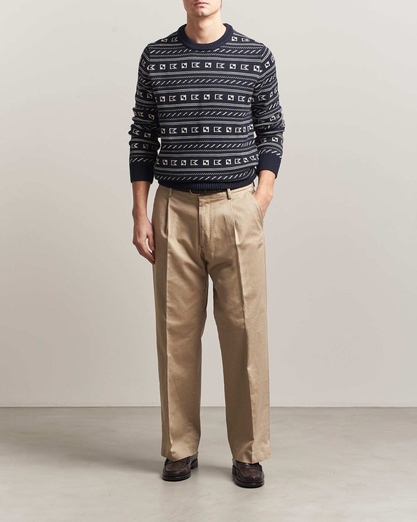 Homme | Pulls Et Tricots | Morris | Barrington Oneck Navy