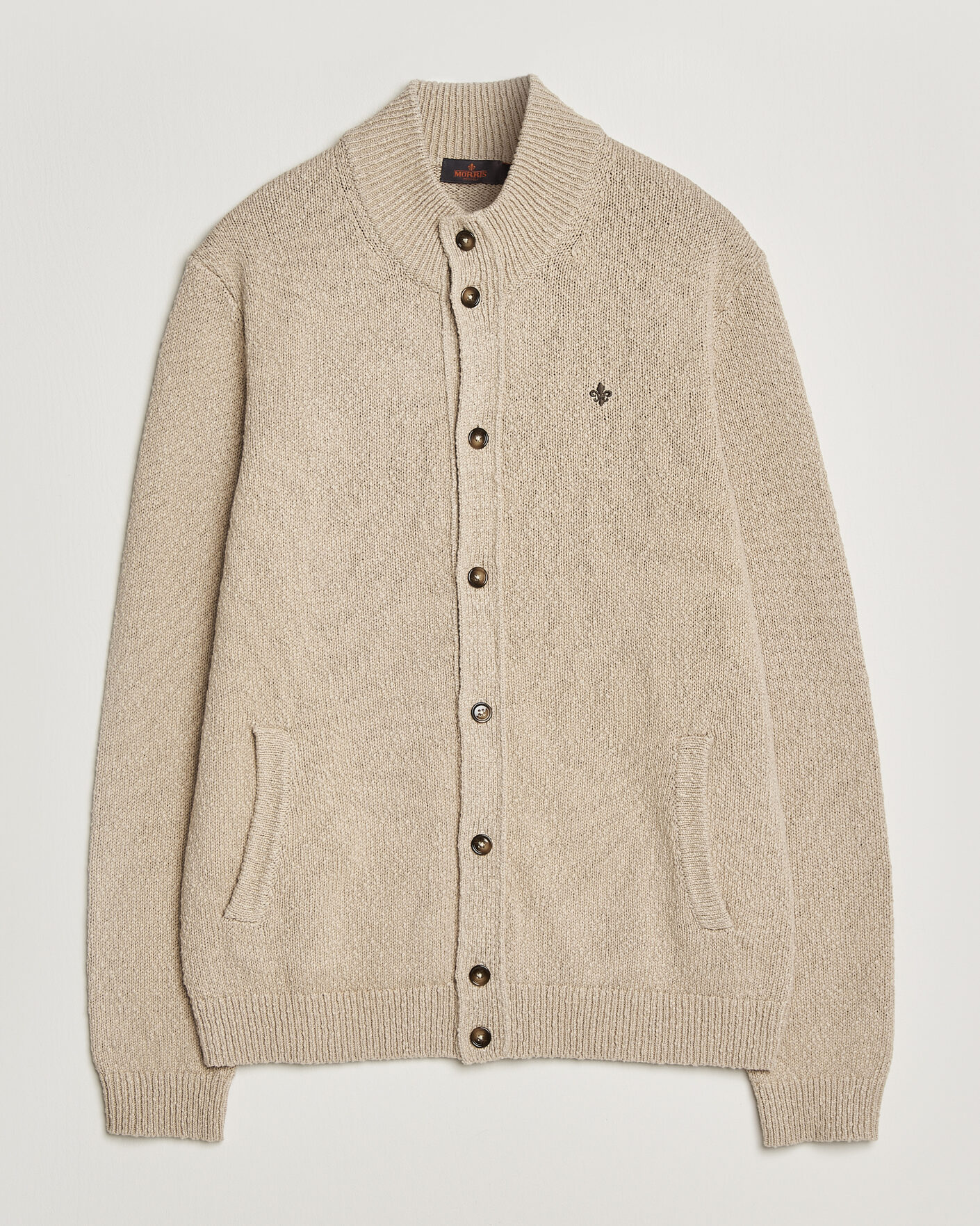 Homme | Pulls Et Tricots | Morris | Windham Button Cardigan Khaki