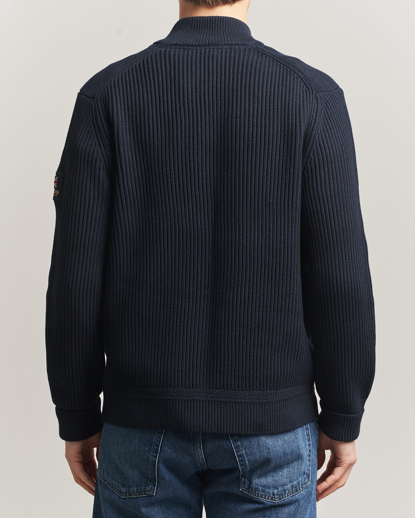Homme | Pulls Et Tricots | Morris | Brenton Full-Zip Cardigan Navy