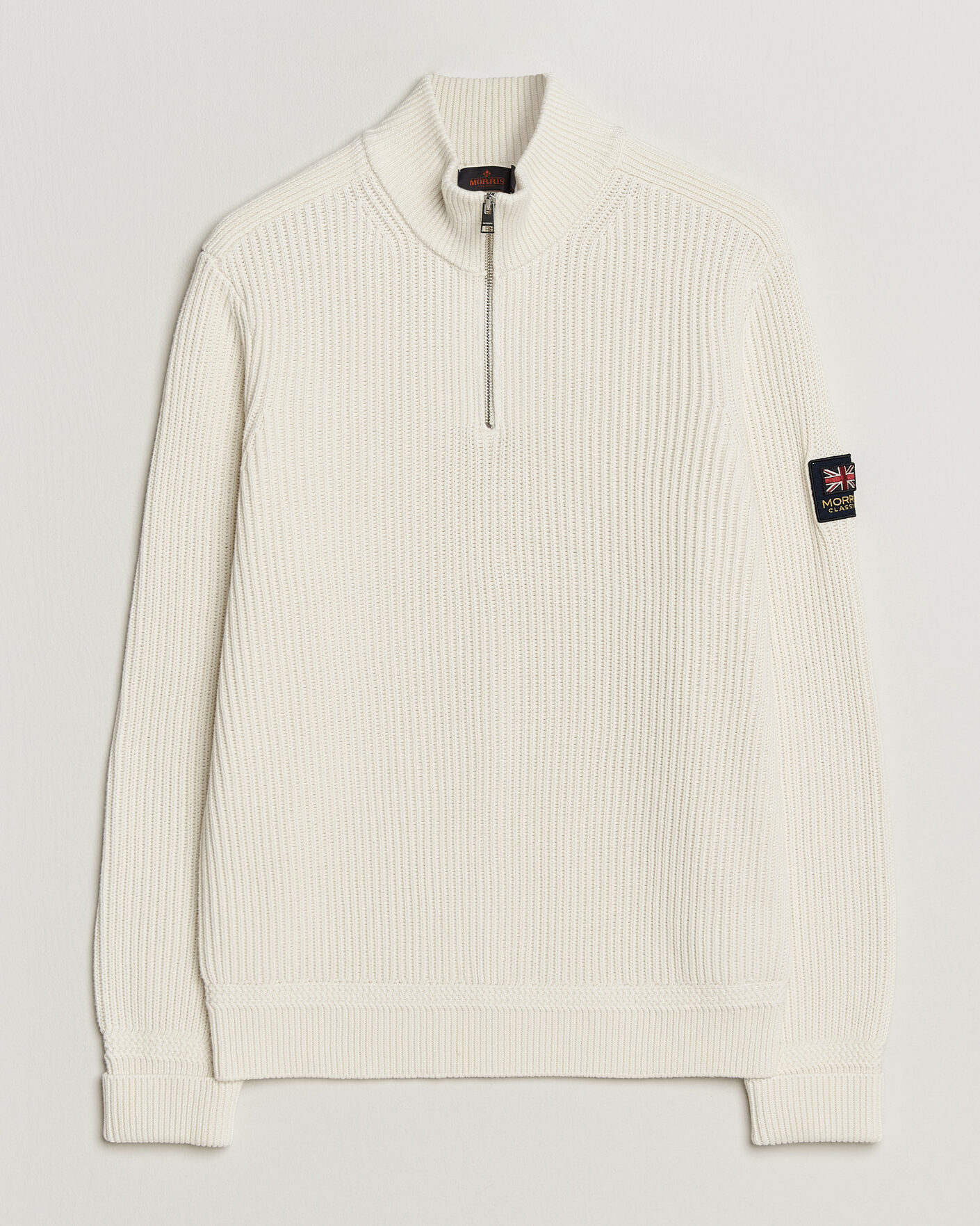Homme | Pulls Et Tricots | Morris | Brenton Half-Zip Off White