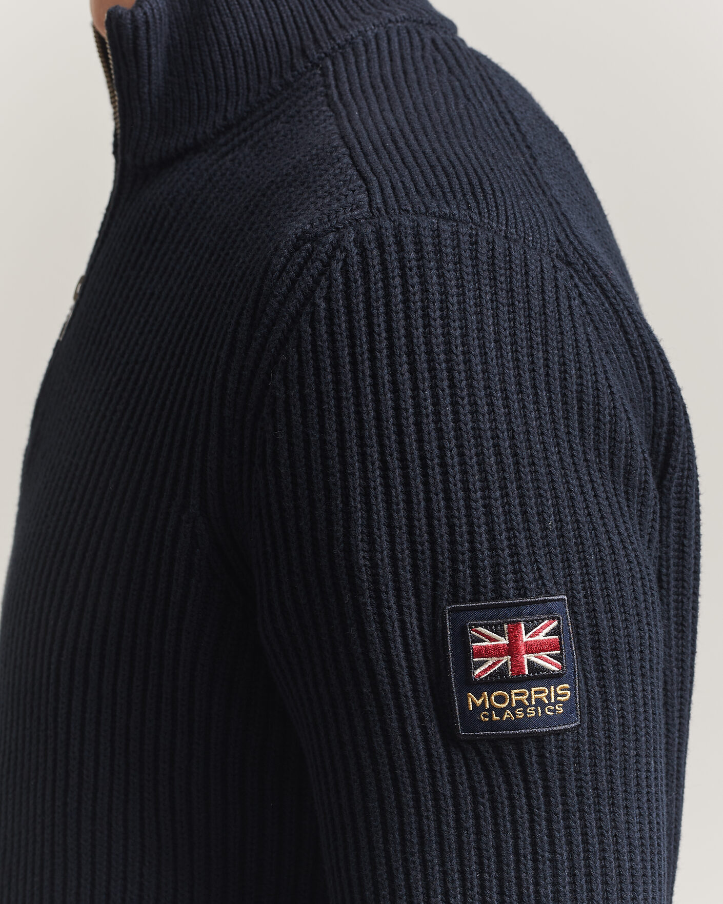 Homme | Pulls Et Tricots | Morris | Brenton Half-Zip Navy