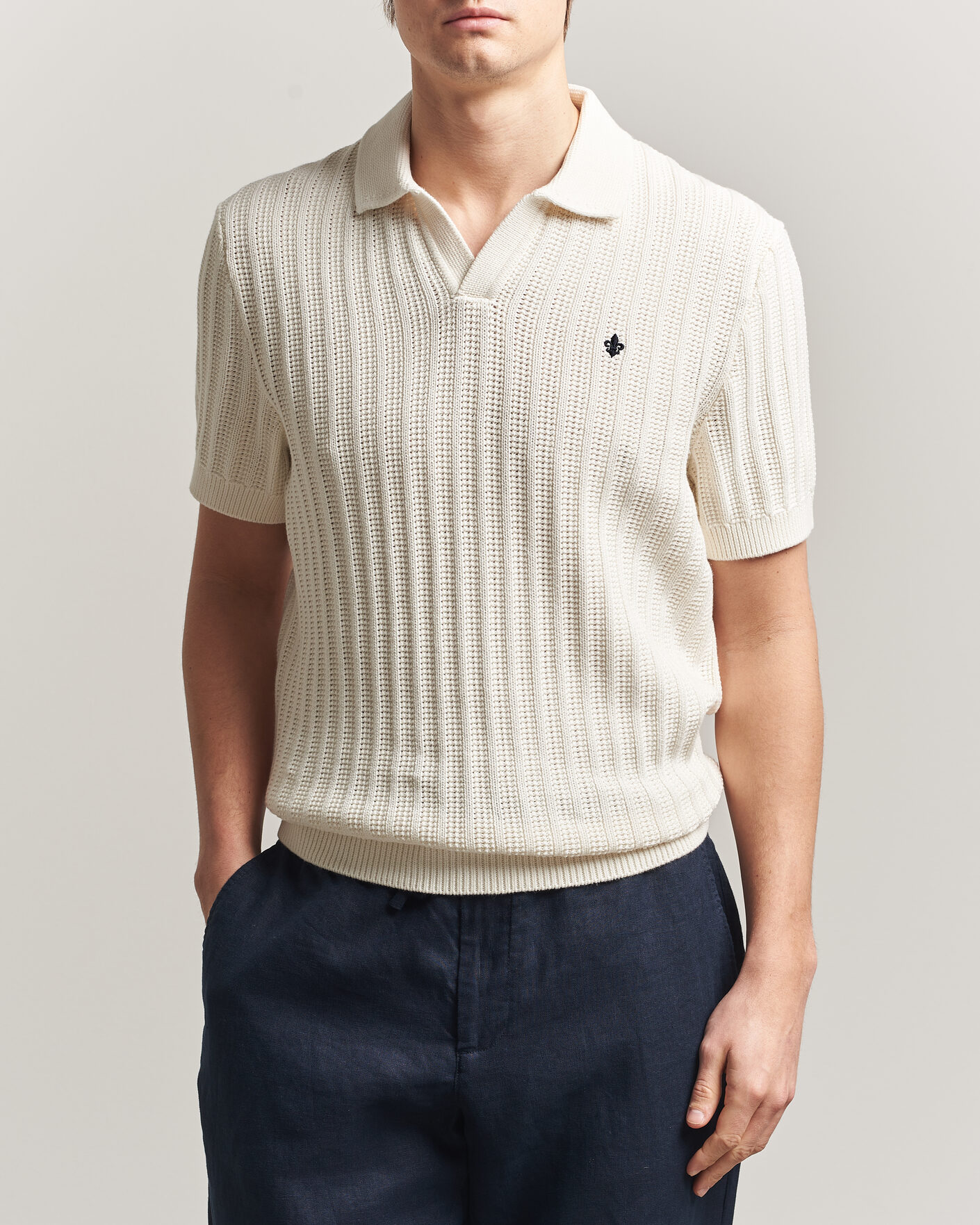 Homme | Polos | Morris | Baldwin Resort Polo Off White