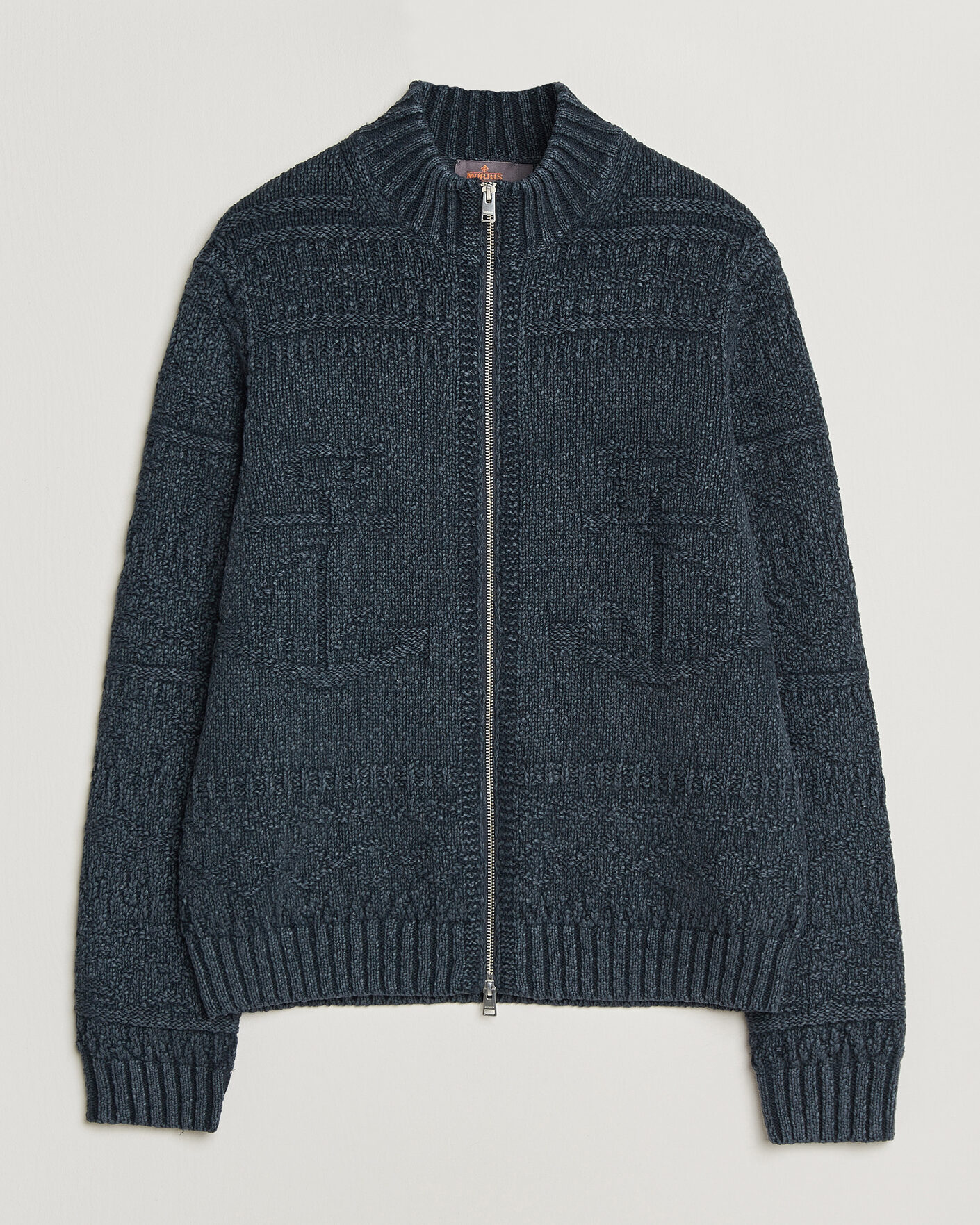 Homme | Pulls Et Tricots | Morris | Chatham Knitted Jacket Navy