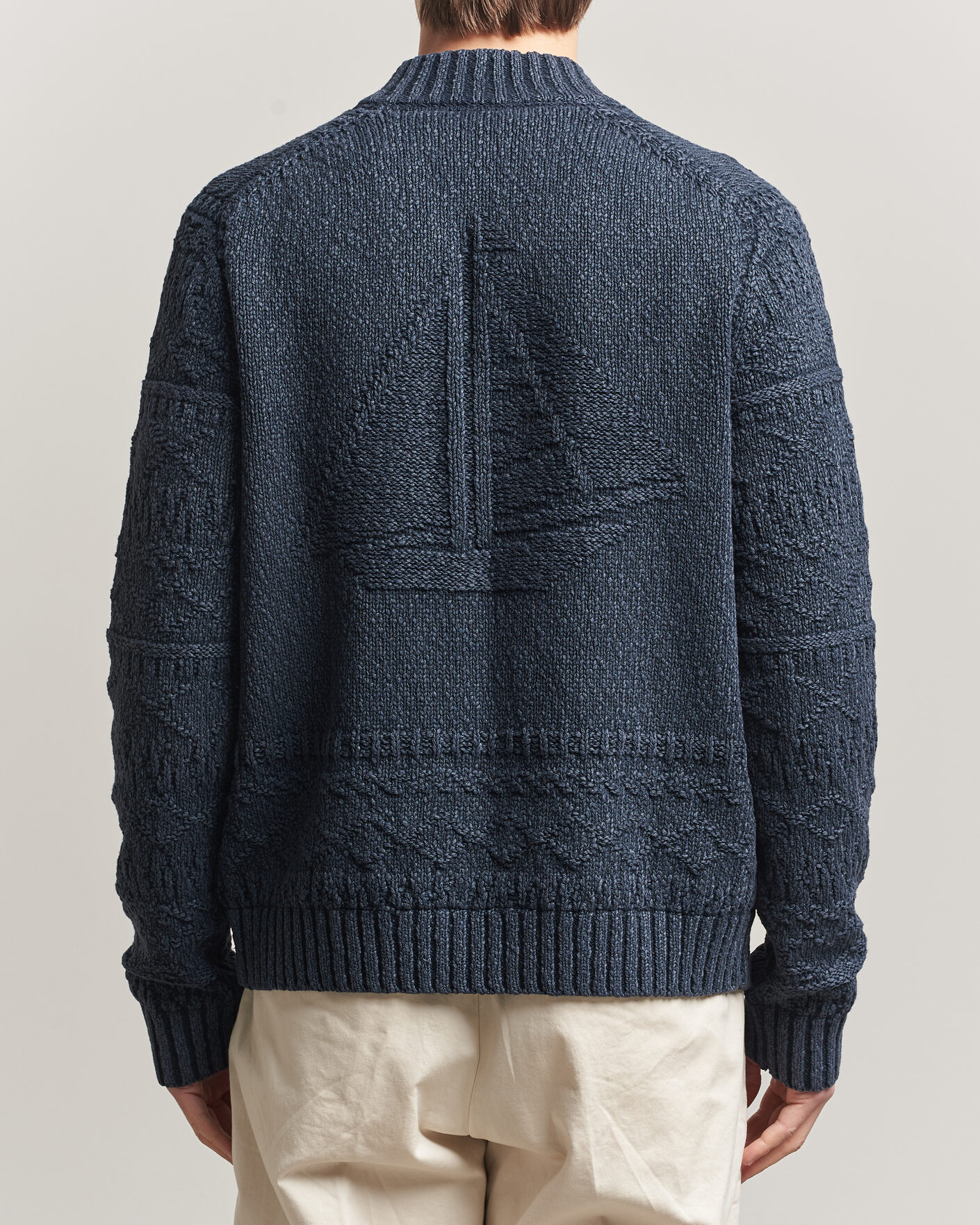Homme | Pulls Et Tricots | Morris | Chatham Knitted Jacket Navy