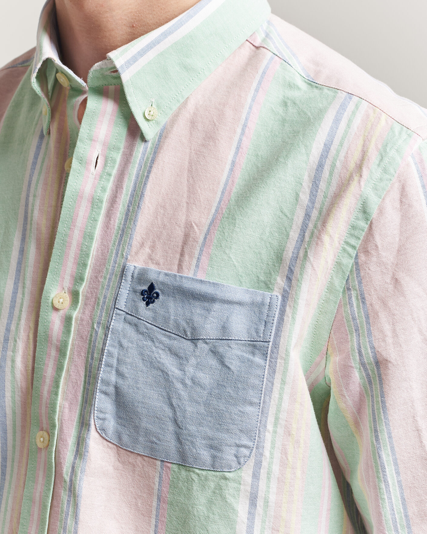 Homme | Chemises | Morris | Happy Oxford Shirt Multi