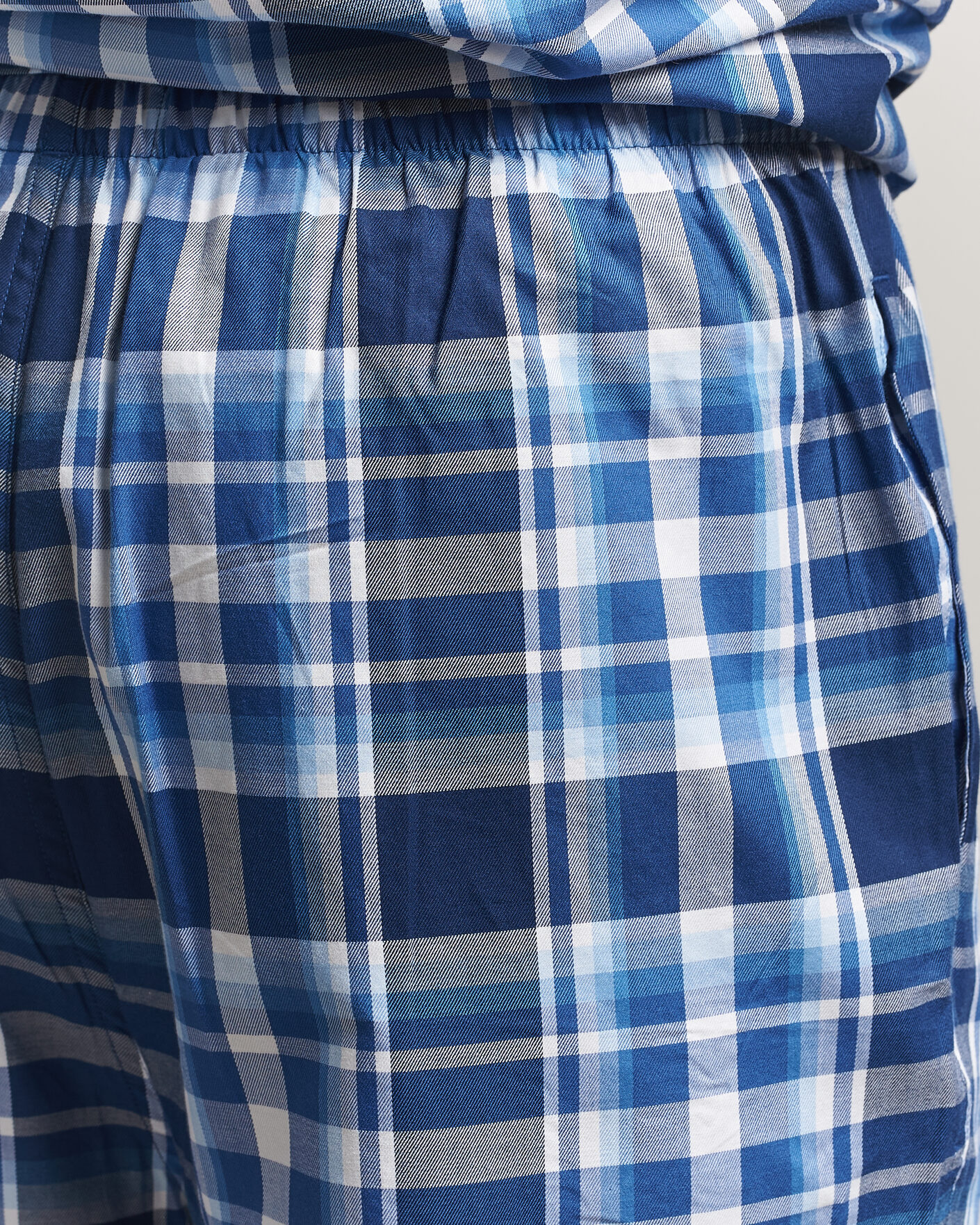 Homme | Peignoirs Et Pyjamas | Polo Ralph Lauren | Cotton Checked Pyjama Set Blue Multi