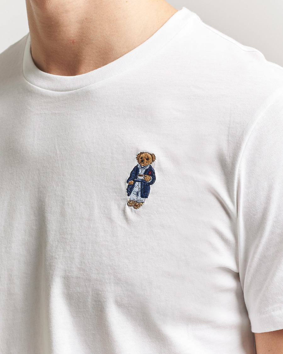 Homme | Peignoirs Et Pyjamas | Polo Ralph Lauren | Cotton Pyjama Set Andrew Stripe/White